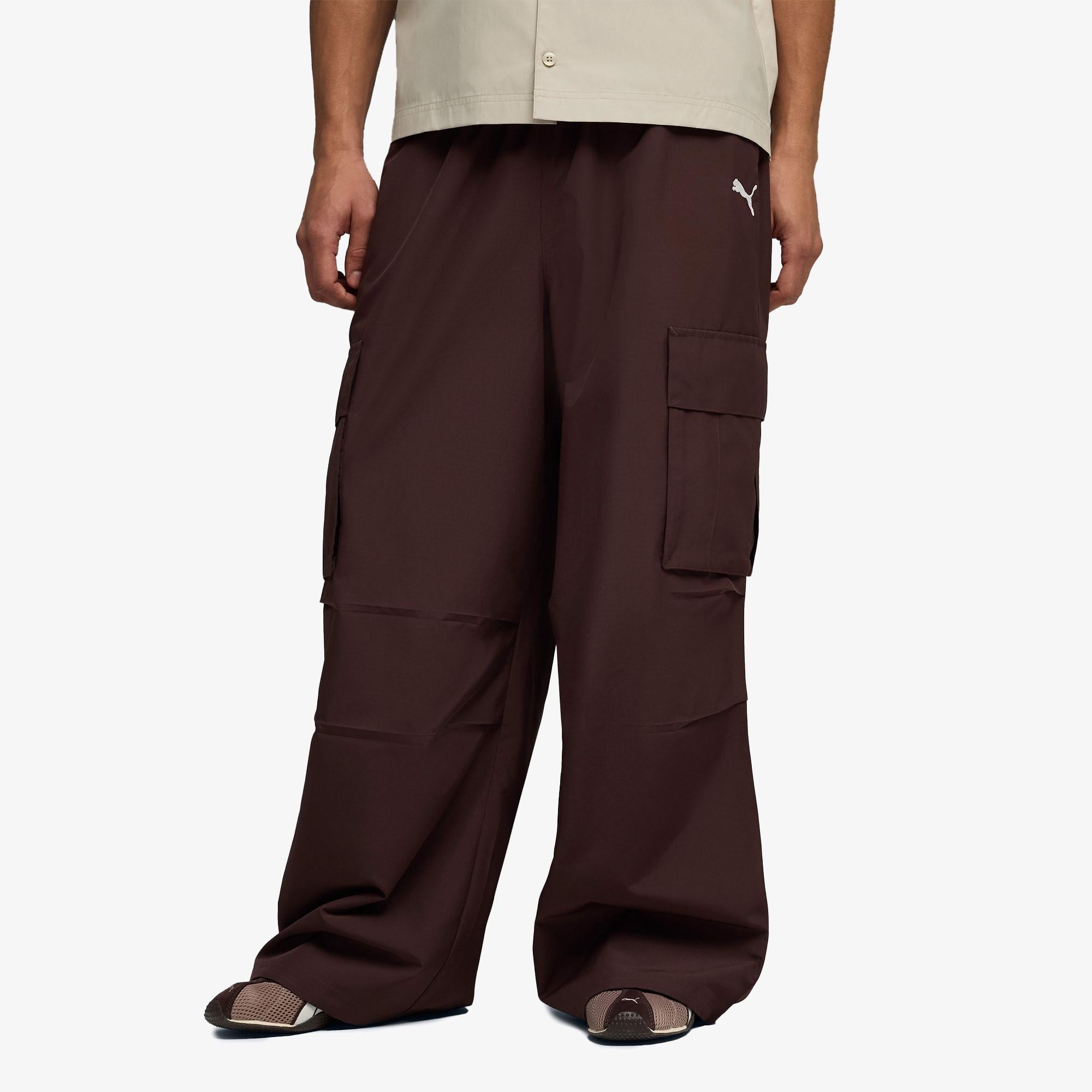 Puma Future Archive Unisex Kahverengi Pantolon