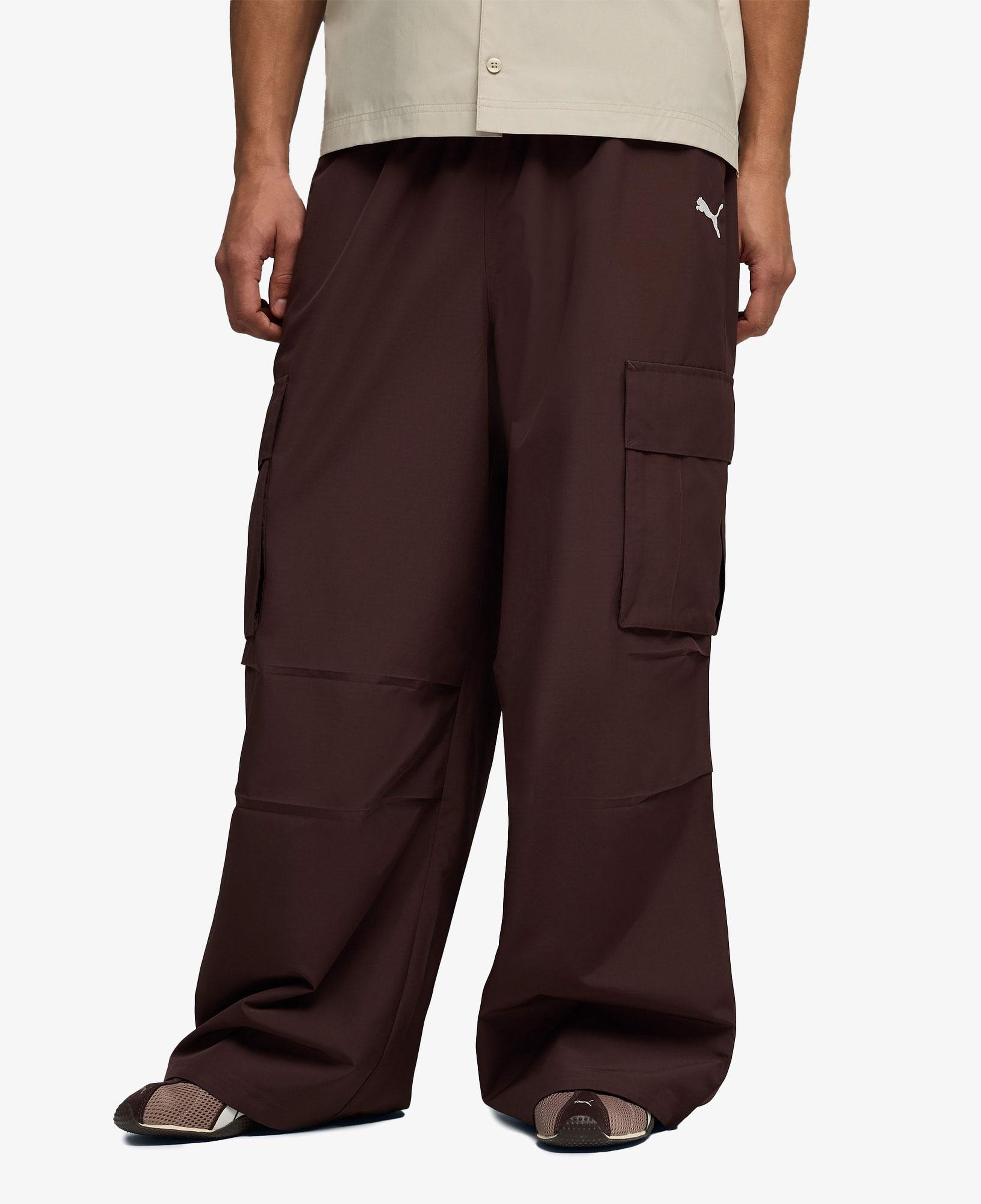 Puma Future Archive Unisex Kahverengi Pantolon