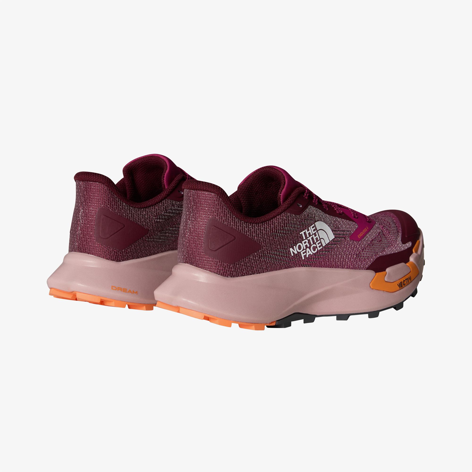 The North Face Vectiv Enduris 4 Kadın Bordo Koşu Ayakkabısı