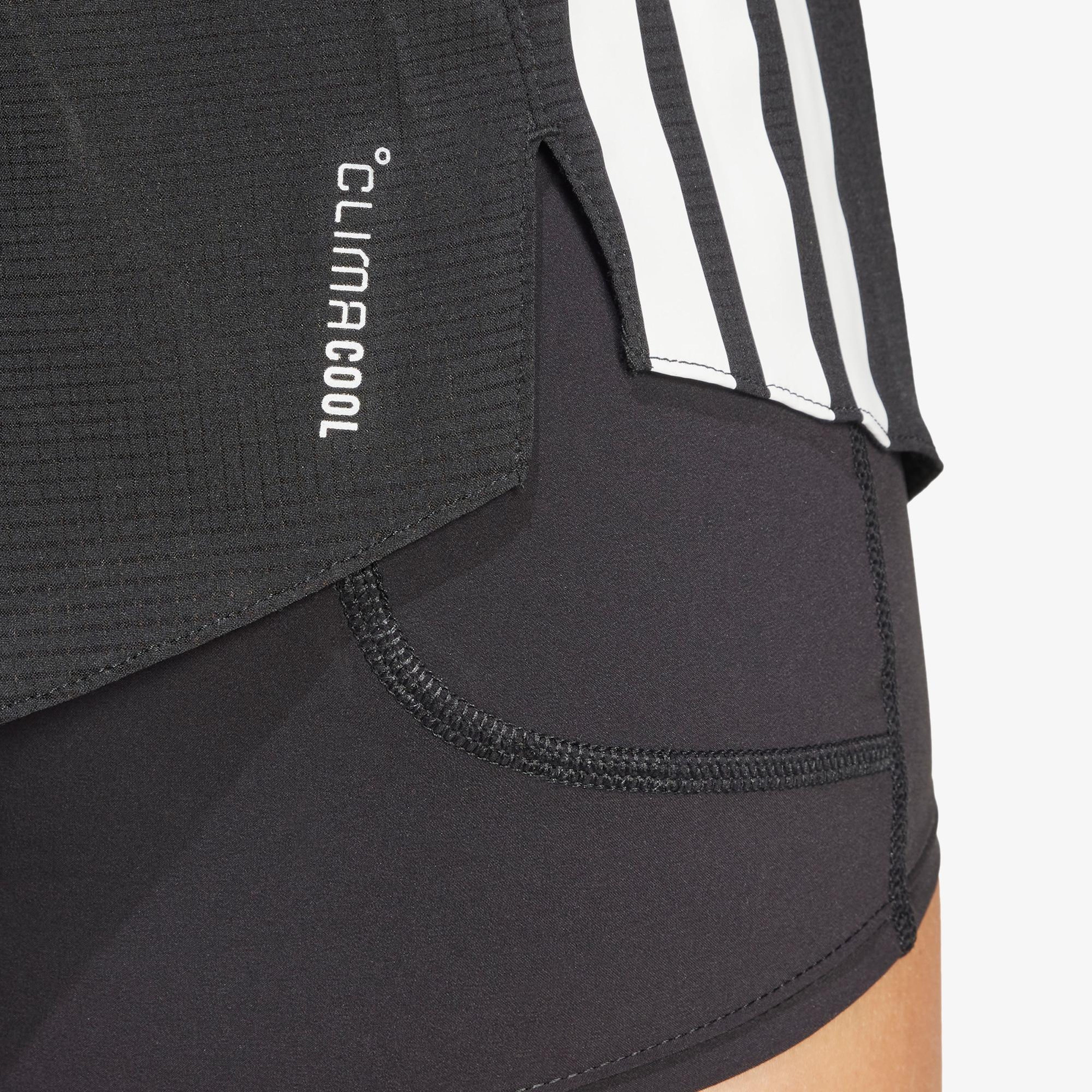 adidas Adizero Running 2in1 Gel Kadın Siyah Koşu Şortu