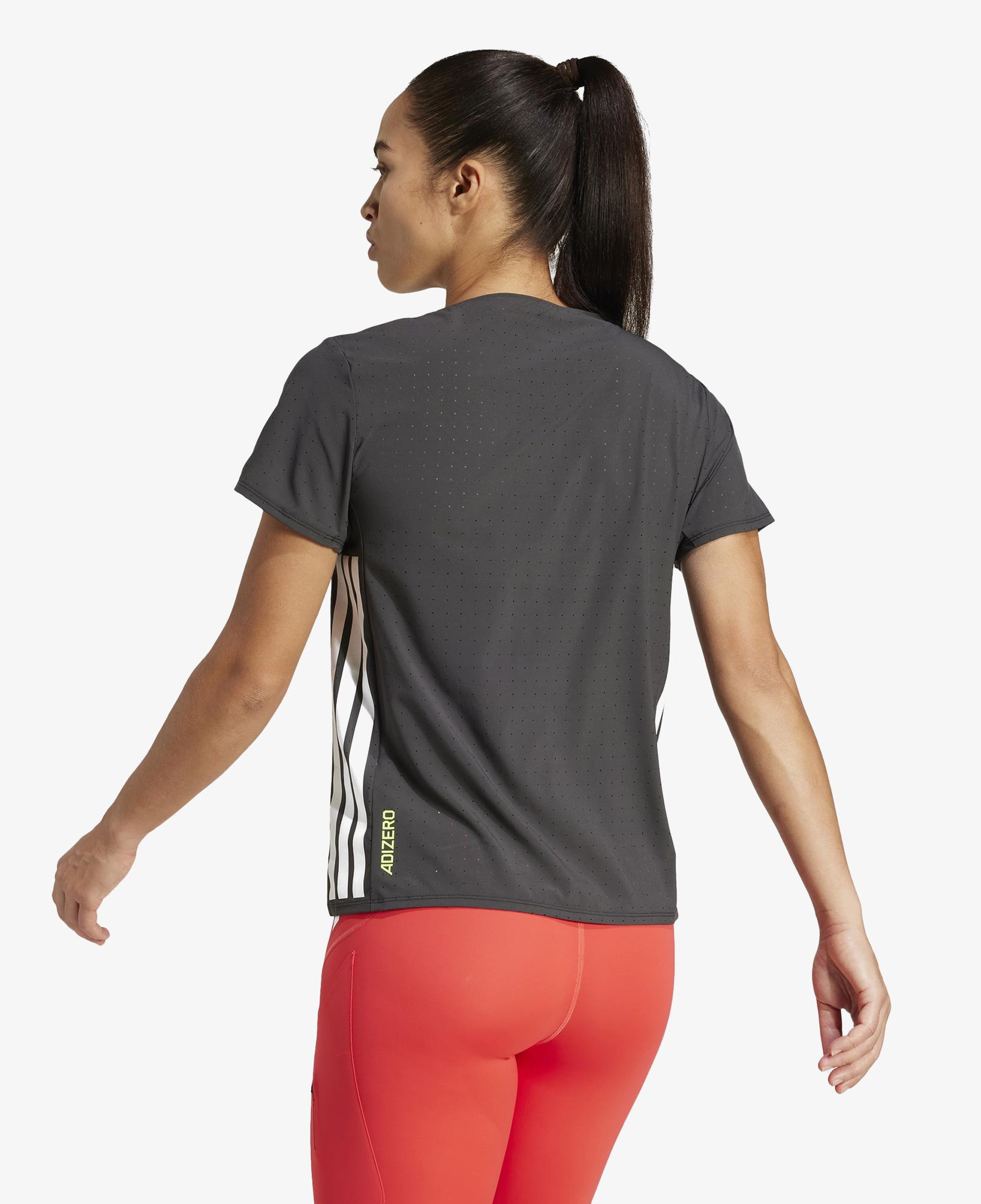 adidas Adizero Running Kadın Siyah Koşu T-Shirt