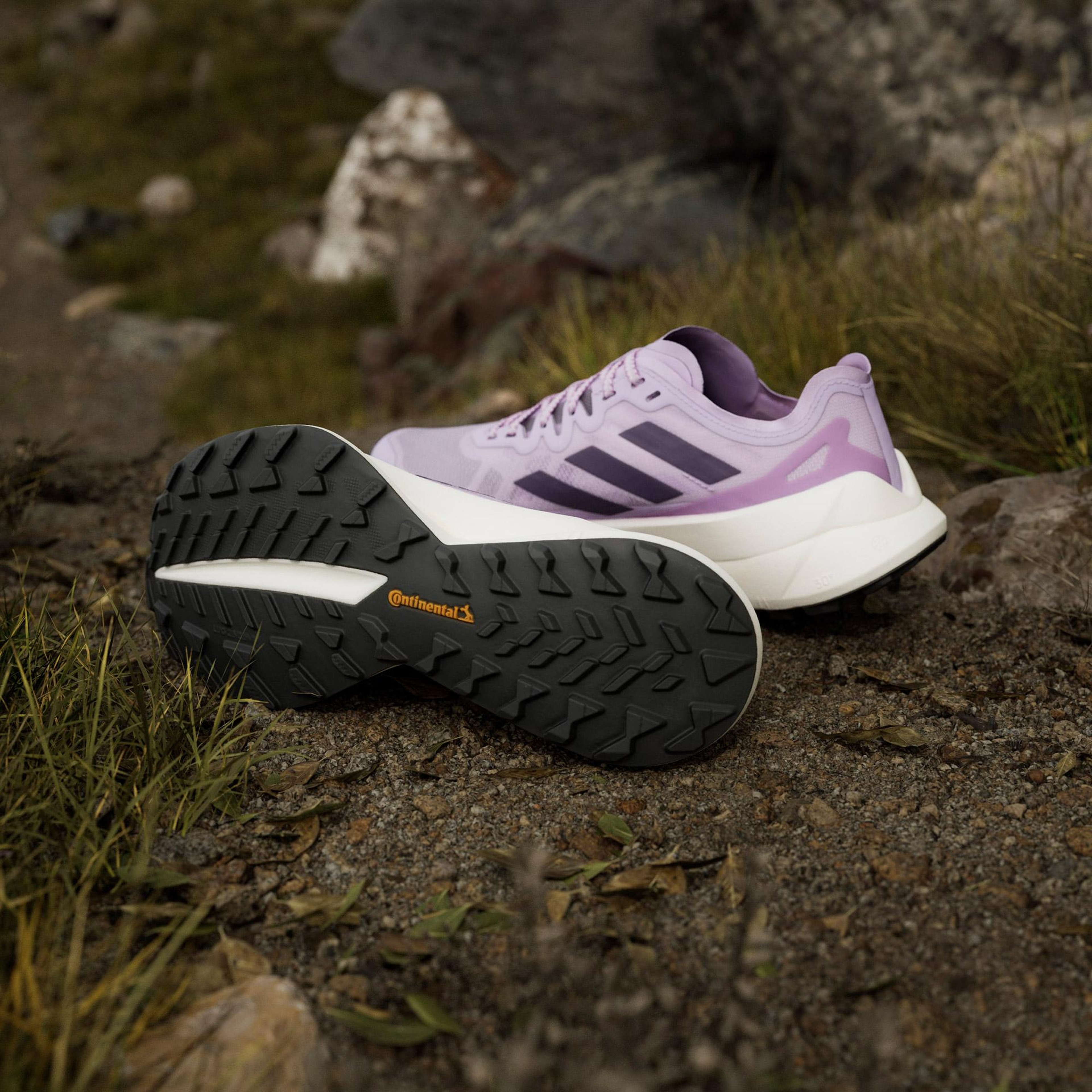 adidas Terrex Agravic Speed Ultra Kadın Mor Koşu Ayakkabısı