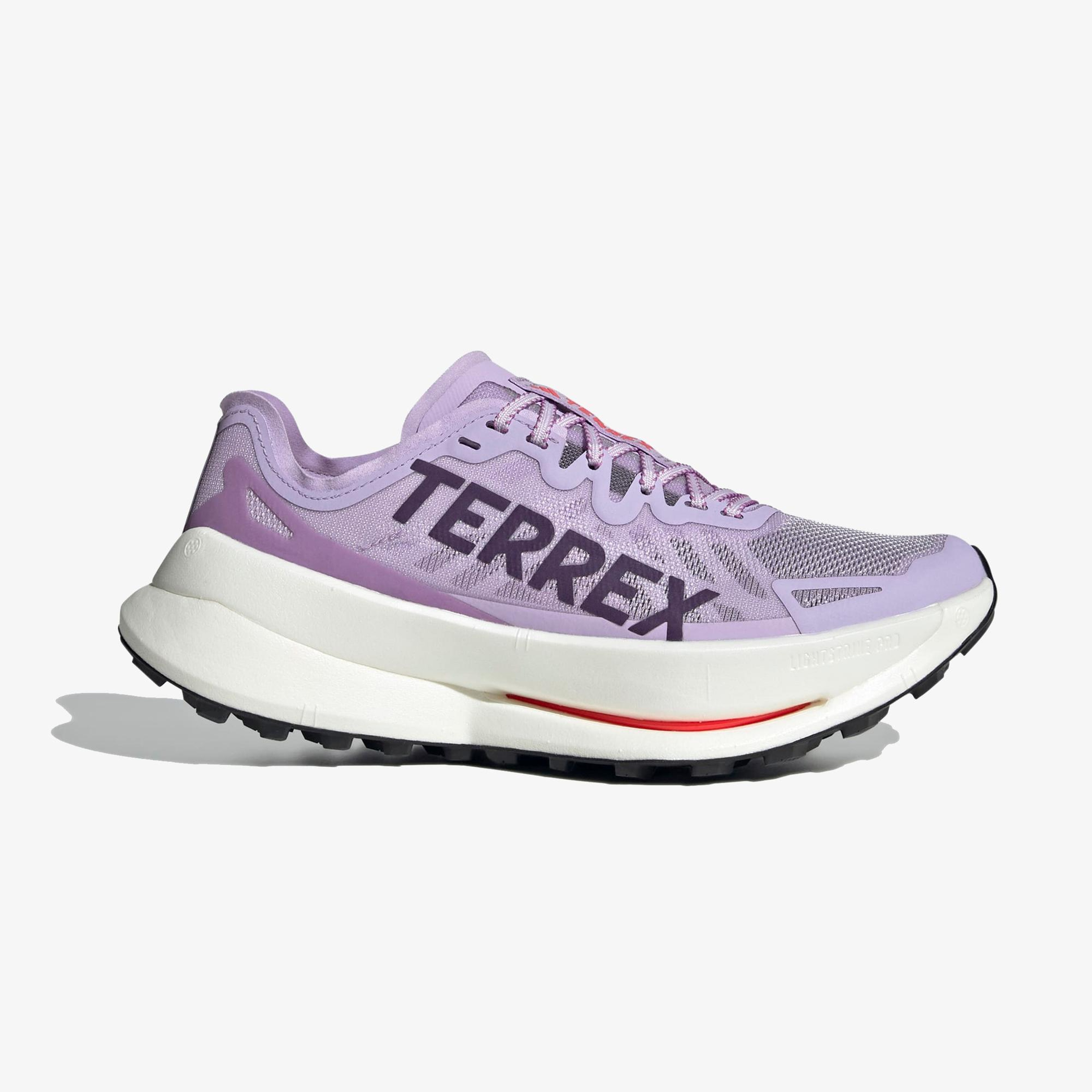 adidas Terrex Agravic Speed Ultra Kadın Mor Koşu Ayakkabısı
