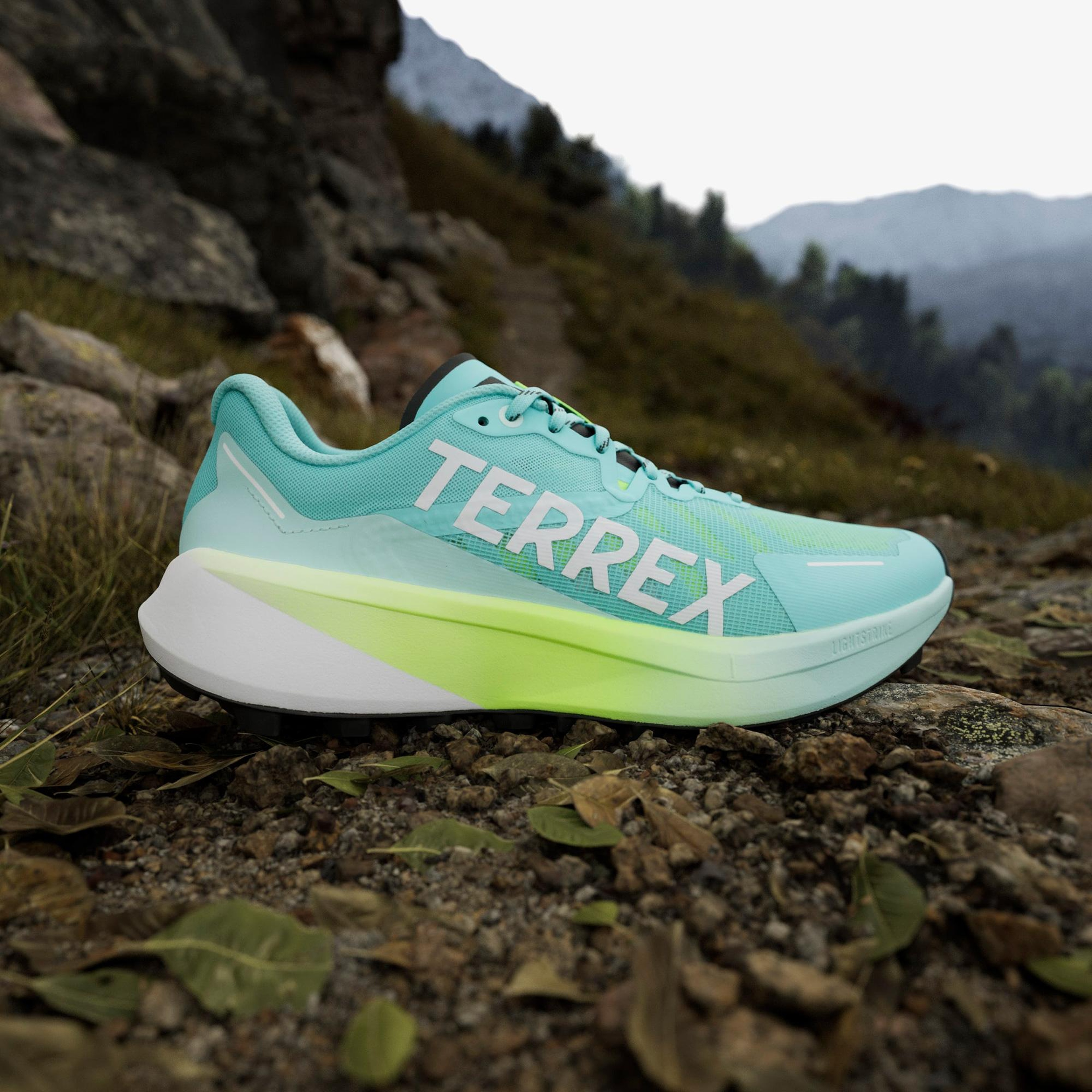 adidas Terrex Agravic 3 Erkek Mavi Koşu Ayakkabısı