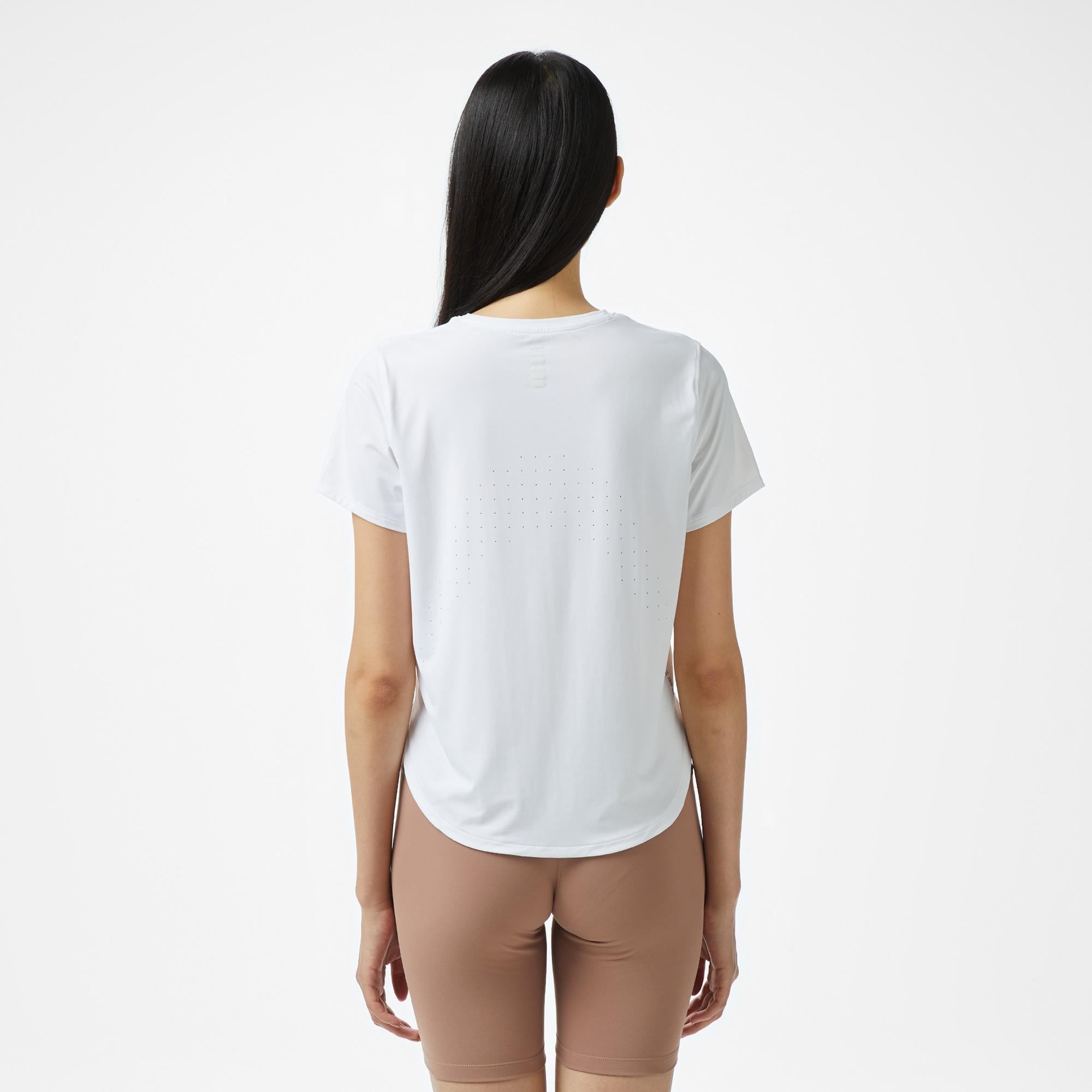 Under Armour Launch Elite Kadın Beyaz T-Shirt