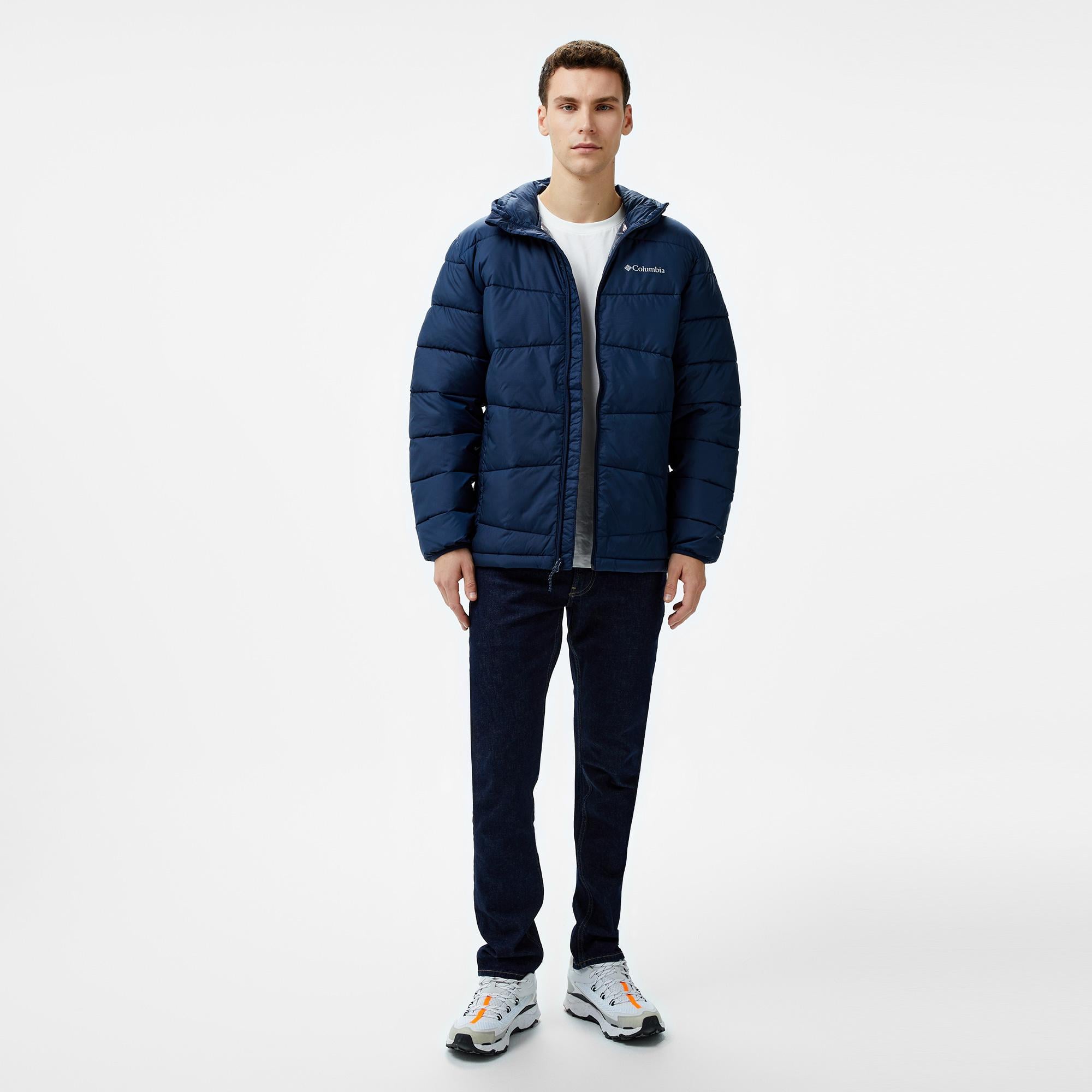 Columbia Fivemile Butte Hooded Erkek Lacivert Mont