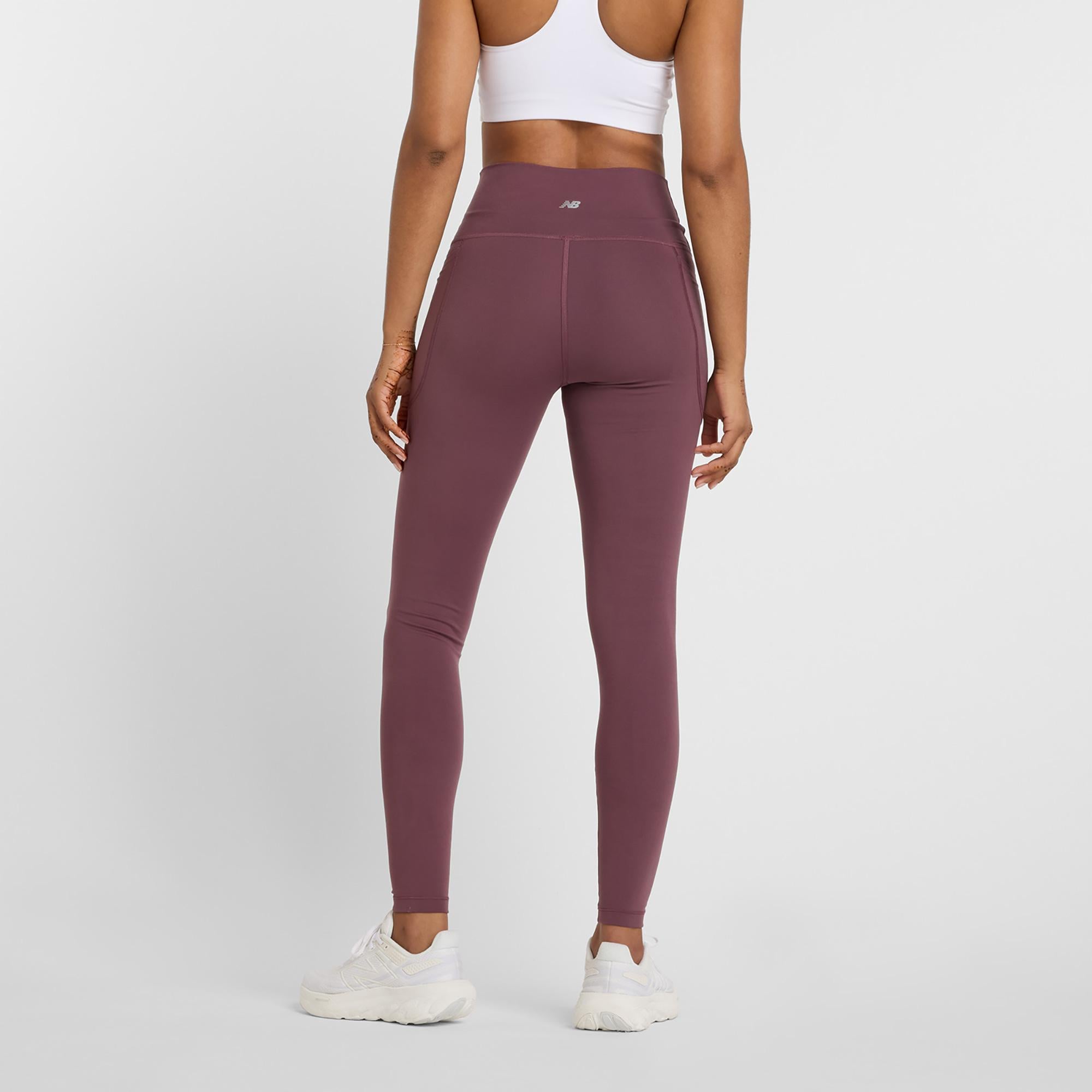 New Balance Harmony Pocket High Rise 27 Kadın Mavi Tayt