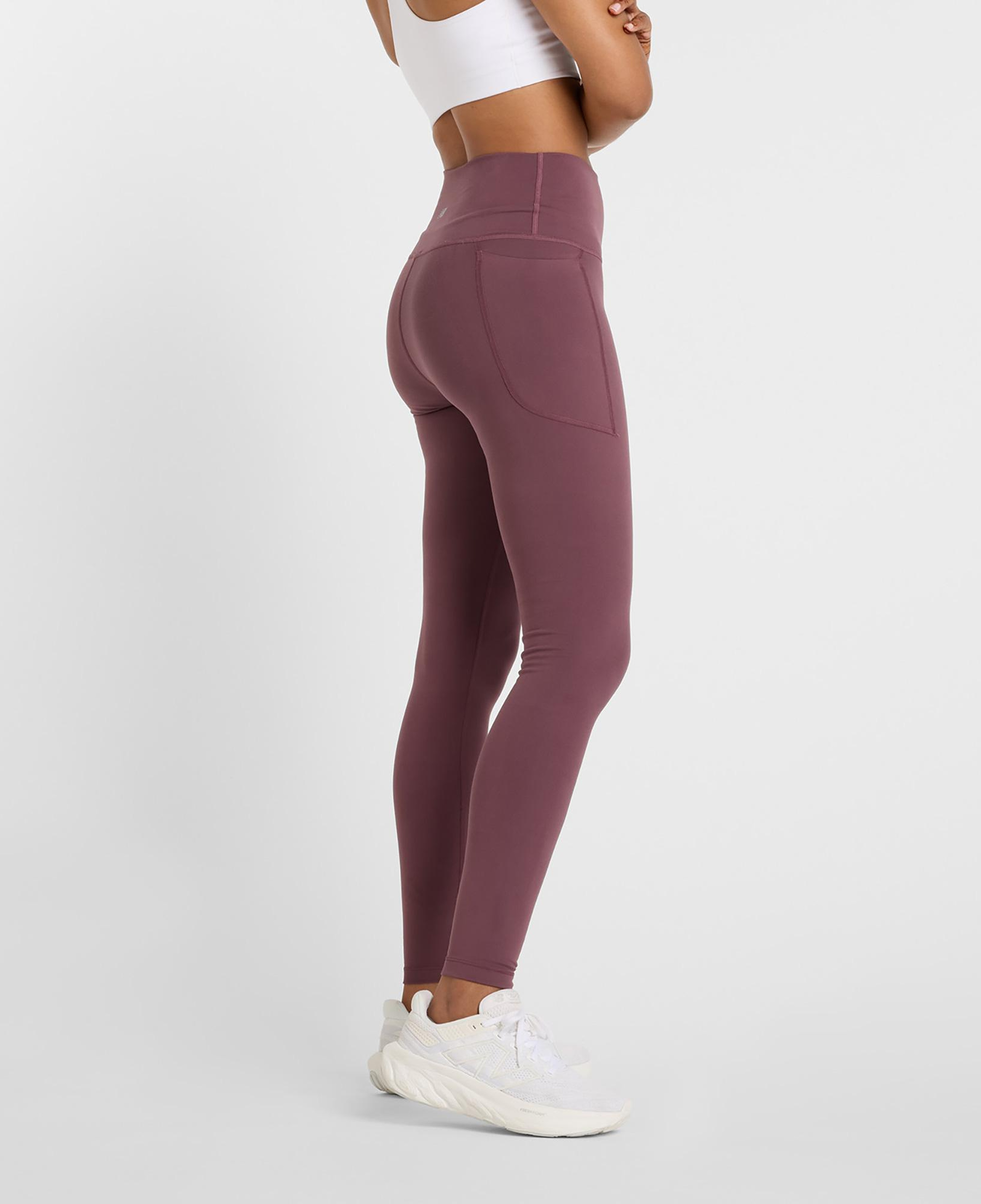 New Balance Harmony Pocket High Rise 27 Kadın Mavi Tayt