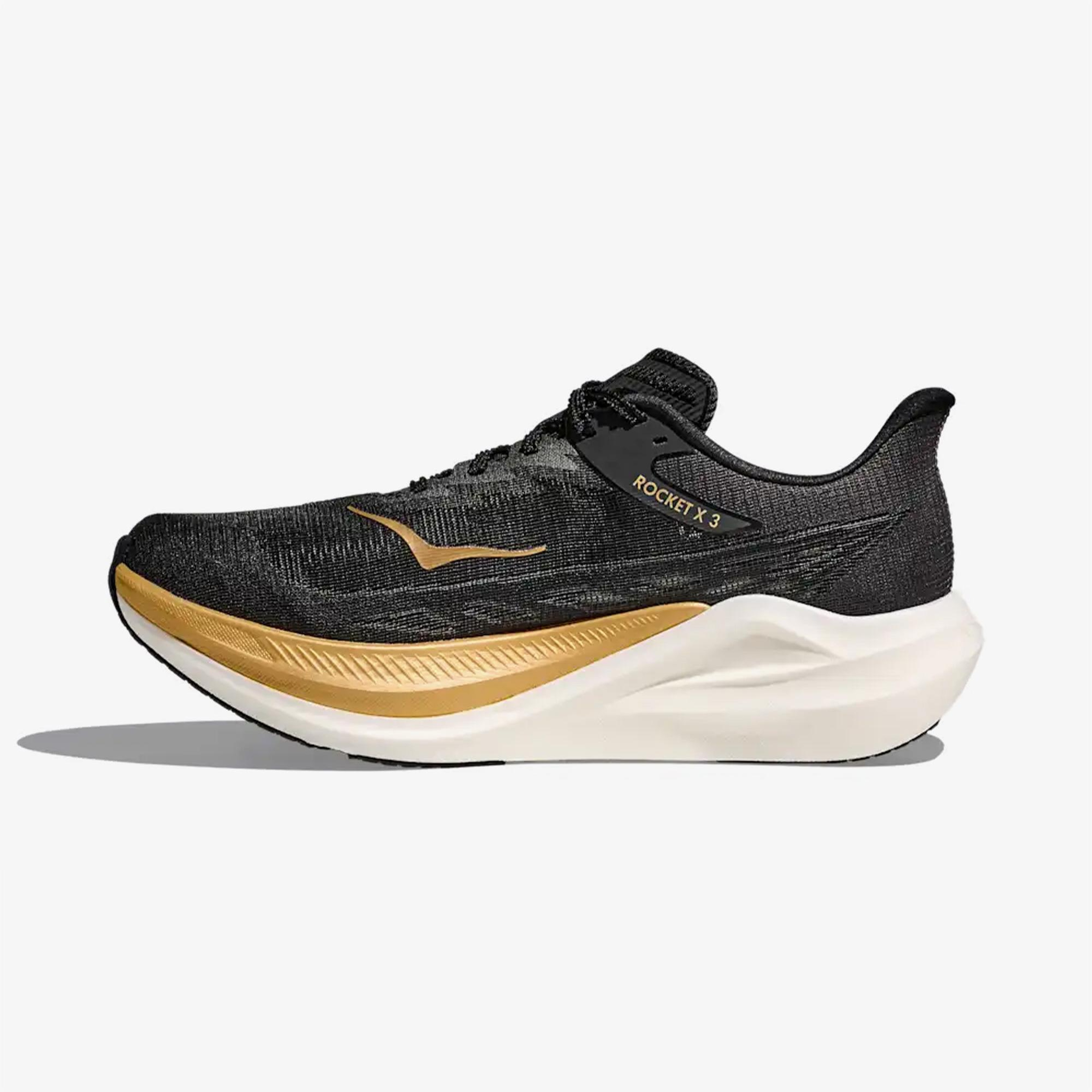 Hoka Rocket X 3 Unisex Siyah Koşu Ayakkabısı