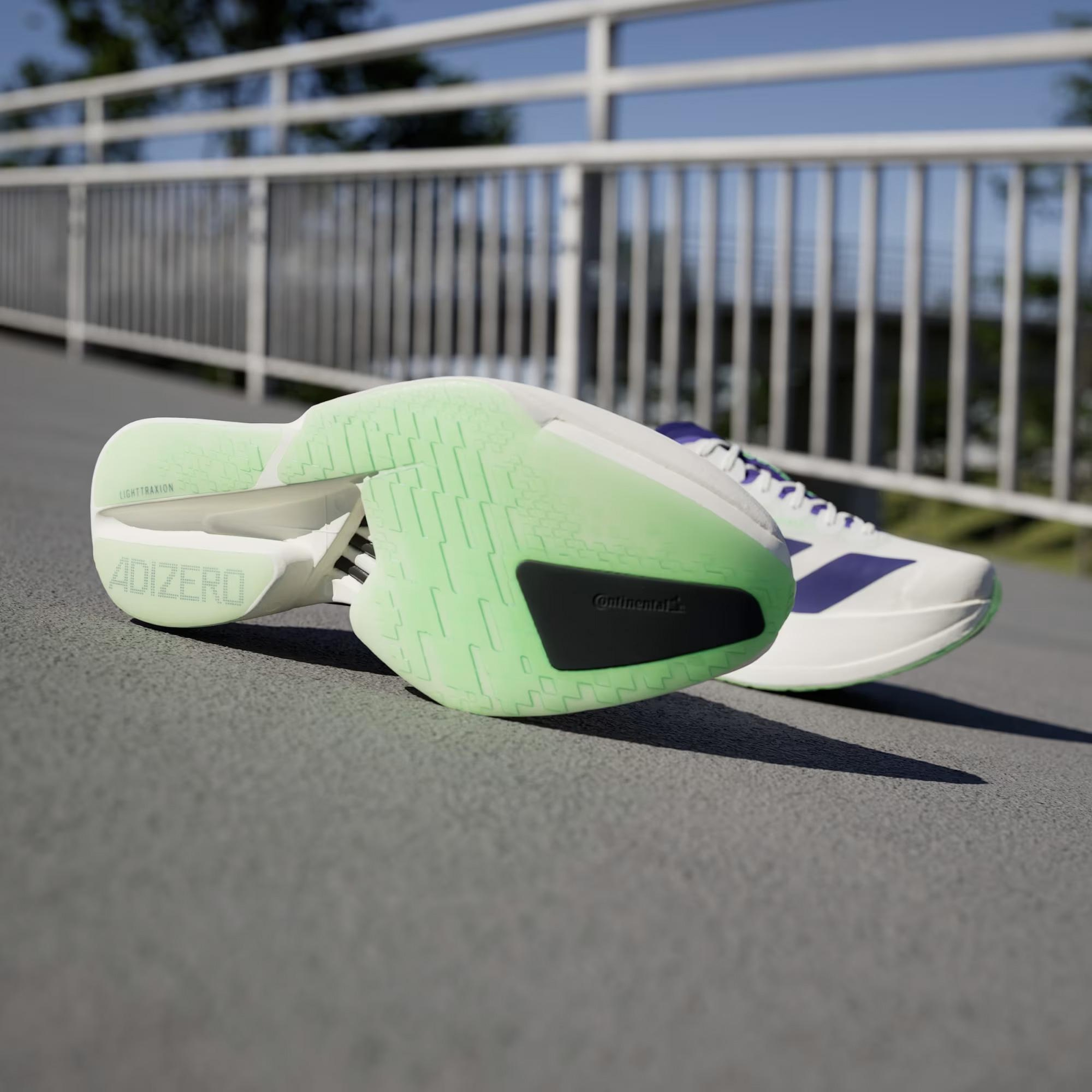 adidas Adizero Adios Pro 4 Unisex Beyaz Koşu Ayakkabısı