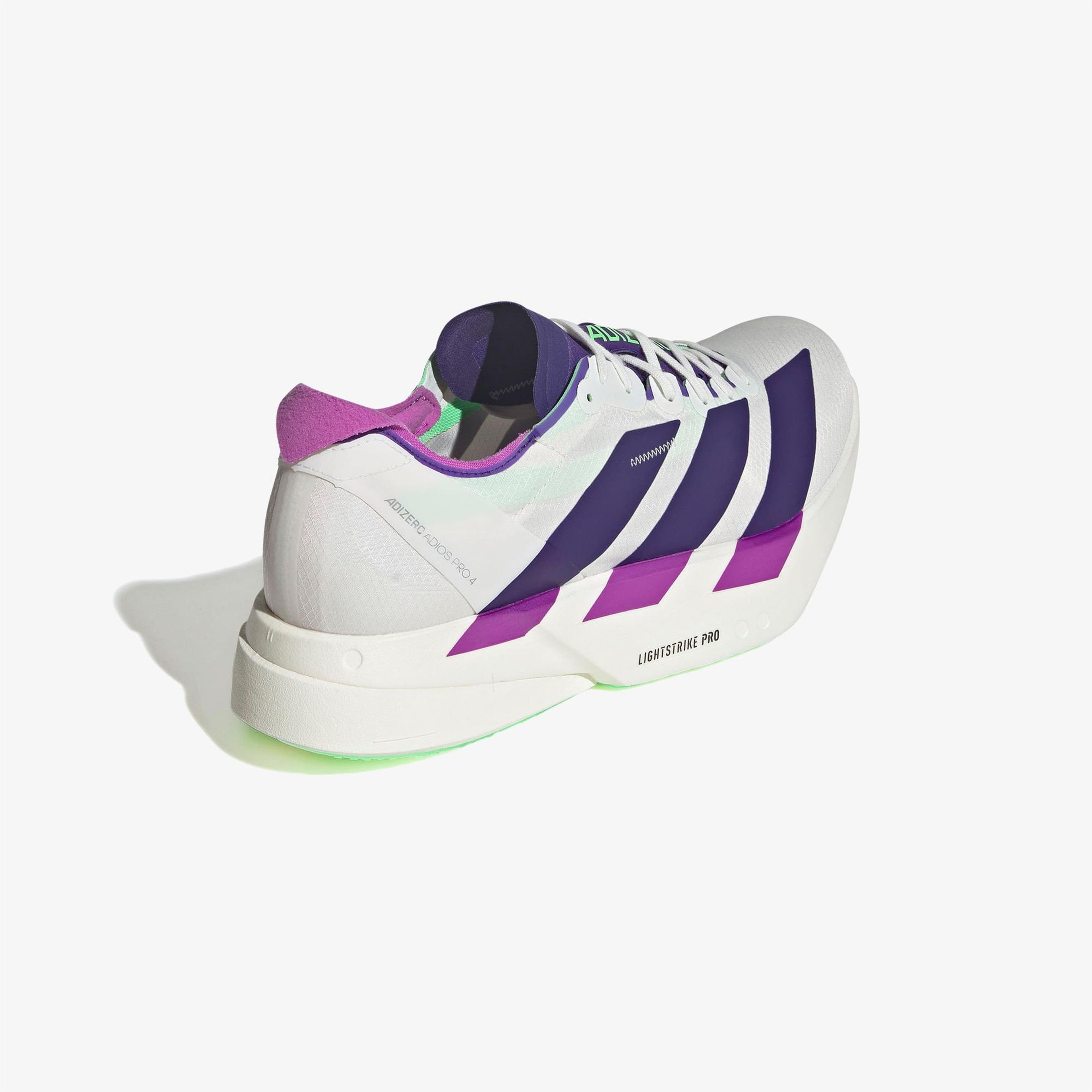 adidas Adizero Adios Pro 4 Unisex Beyaz Koşu Ayakkabısı
