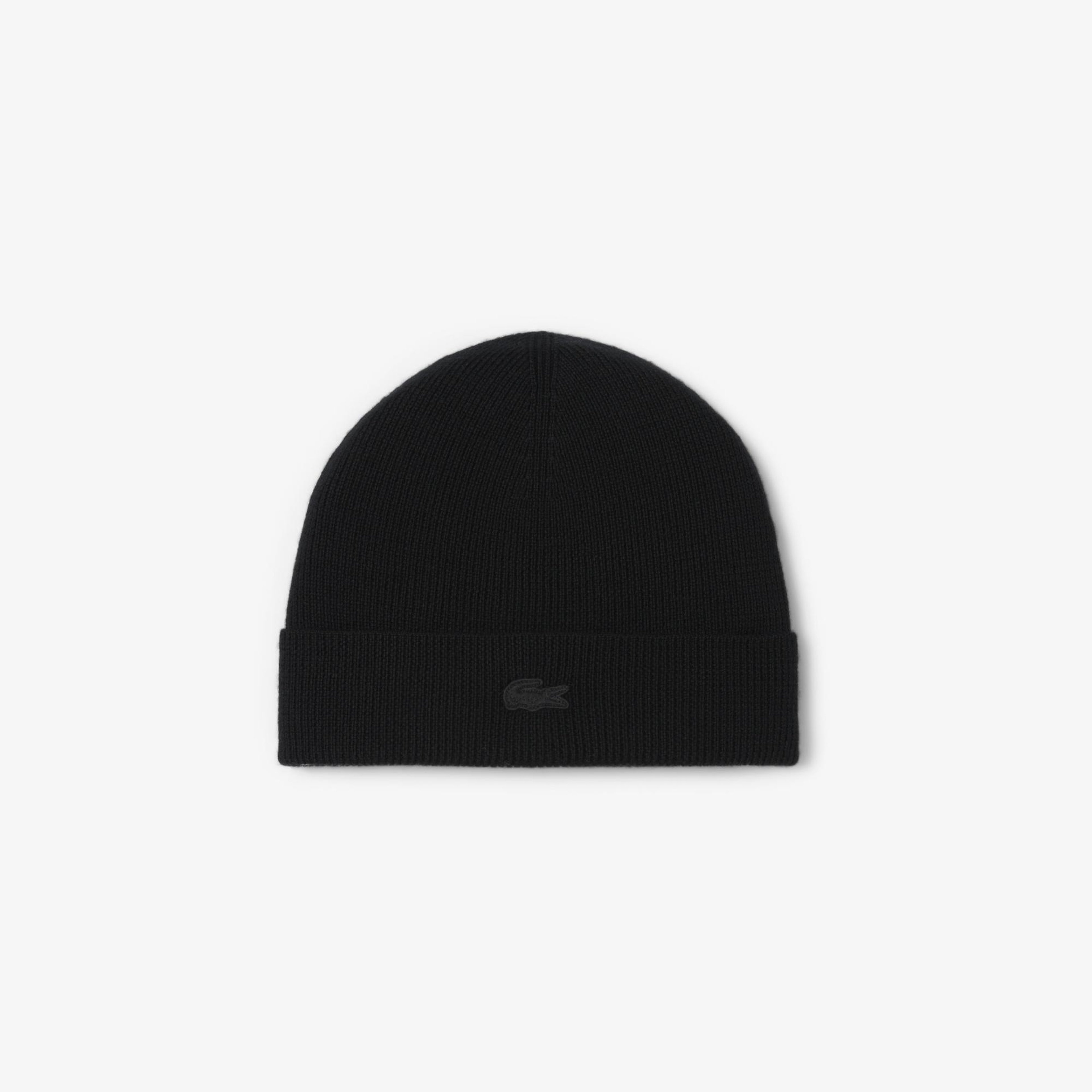 Ribbed Cuff Wool Beanie