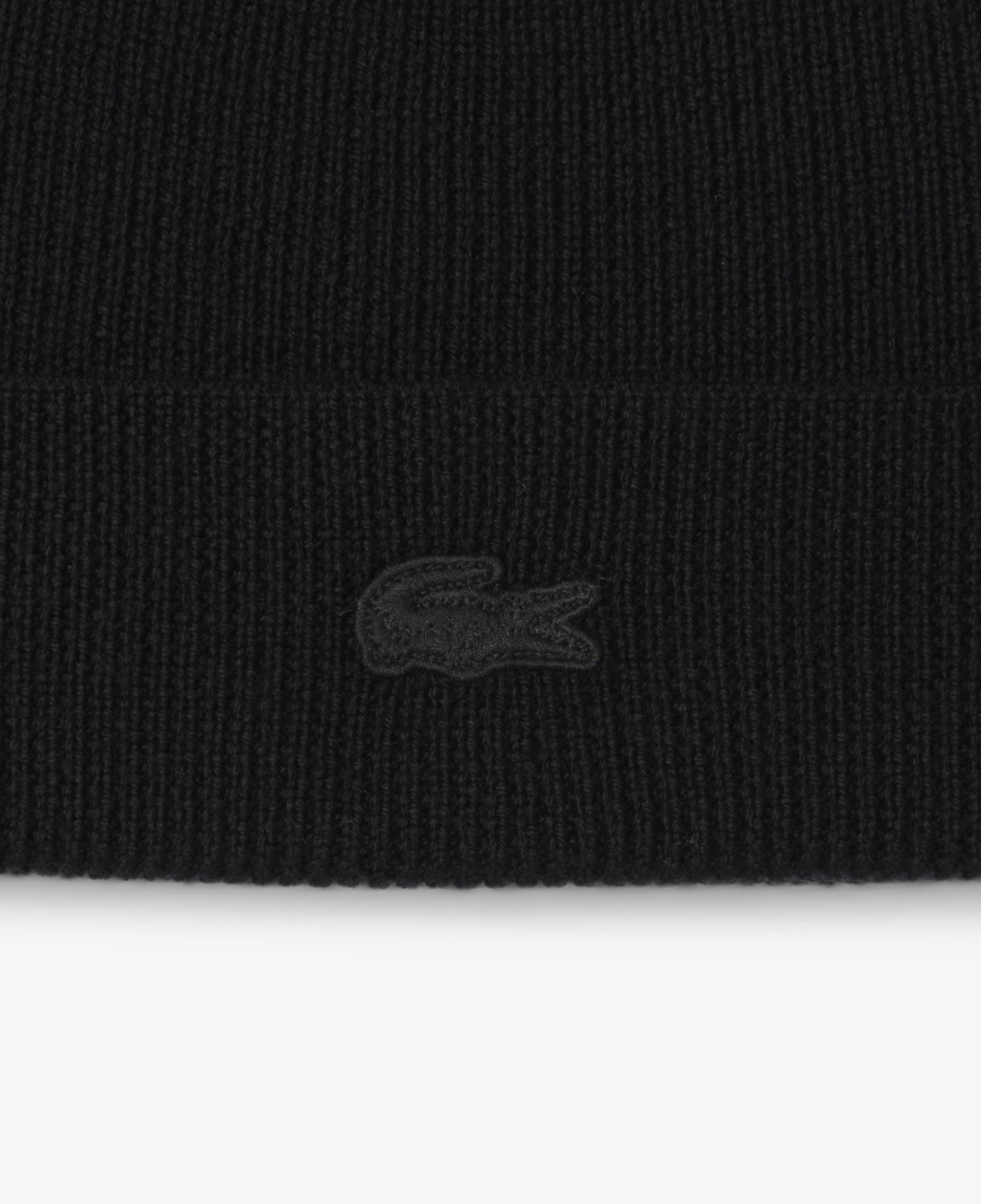 Ribbed Cuff Wool Beanie