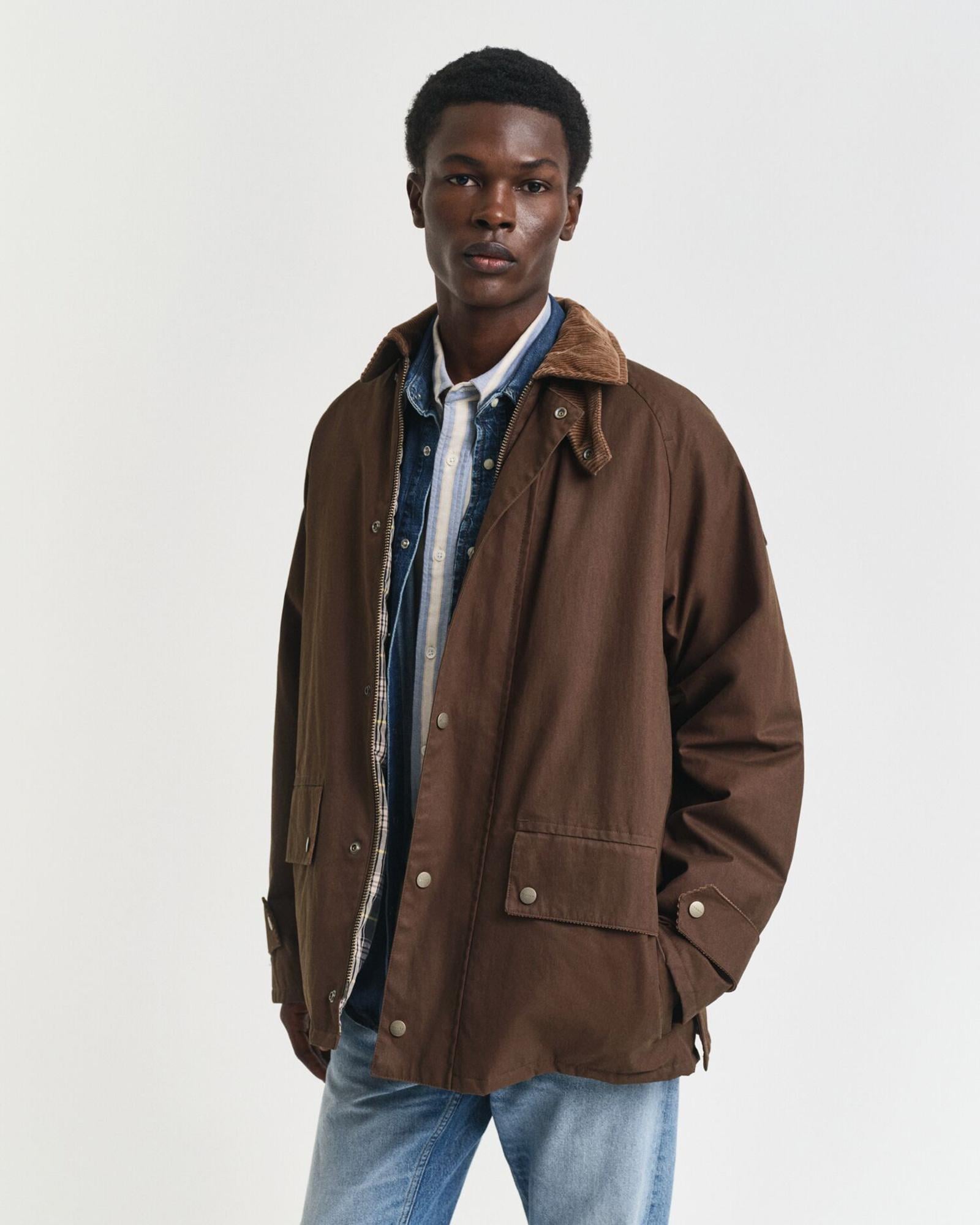 GANT Erkek Kahverengi Regular Fit Mont