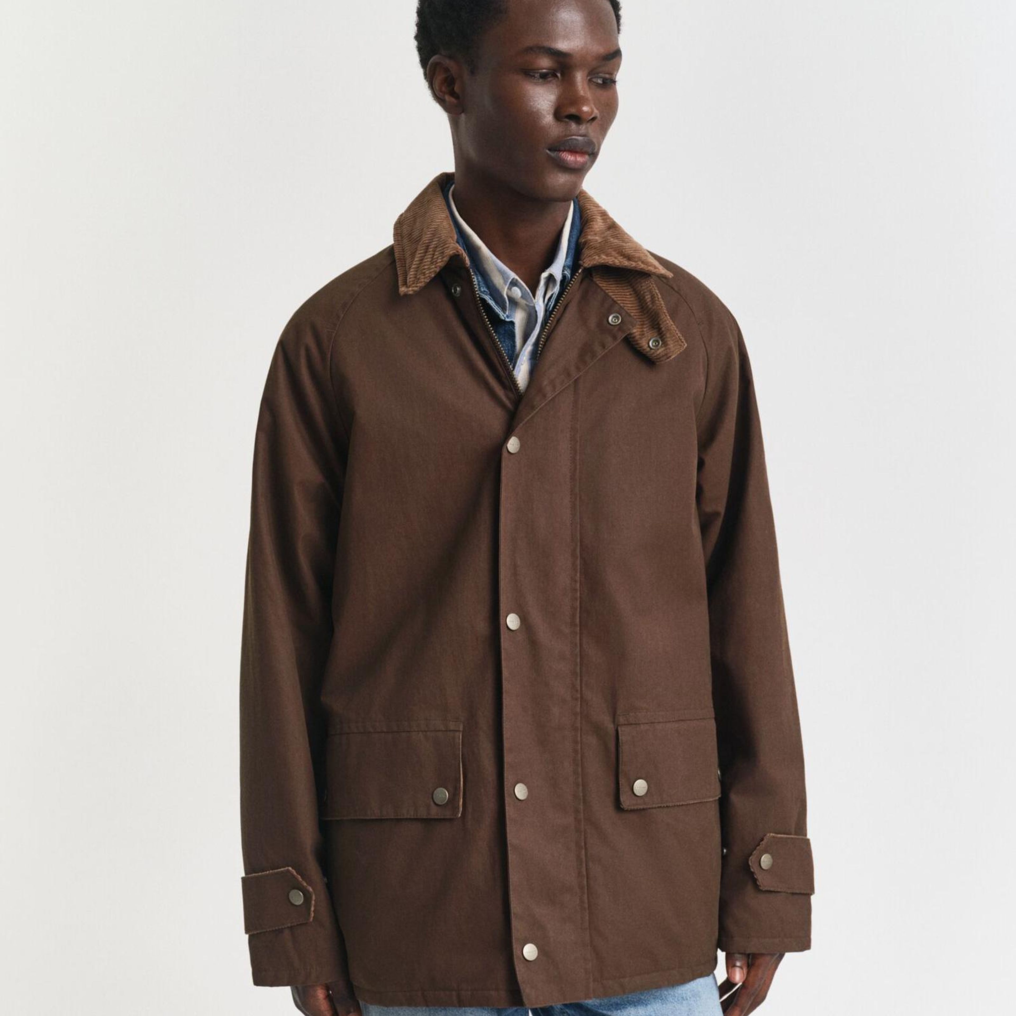 GANT Erkek Kahverengi Regular Fit Mont