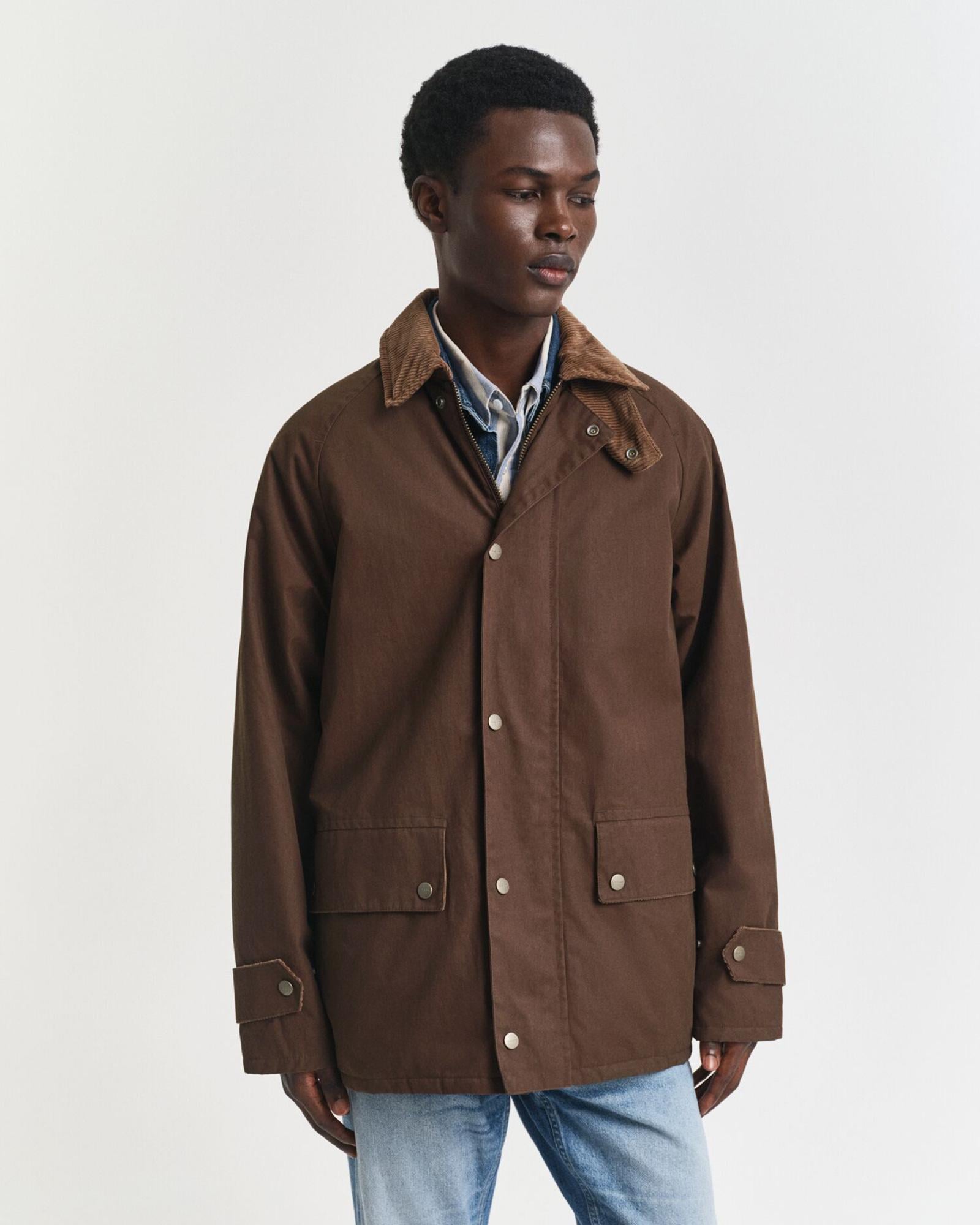 GANT Erkek Kahverengi Regular Fit Mont