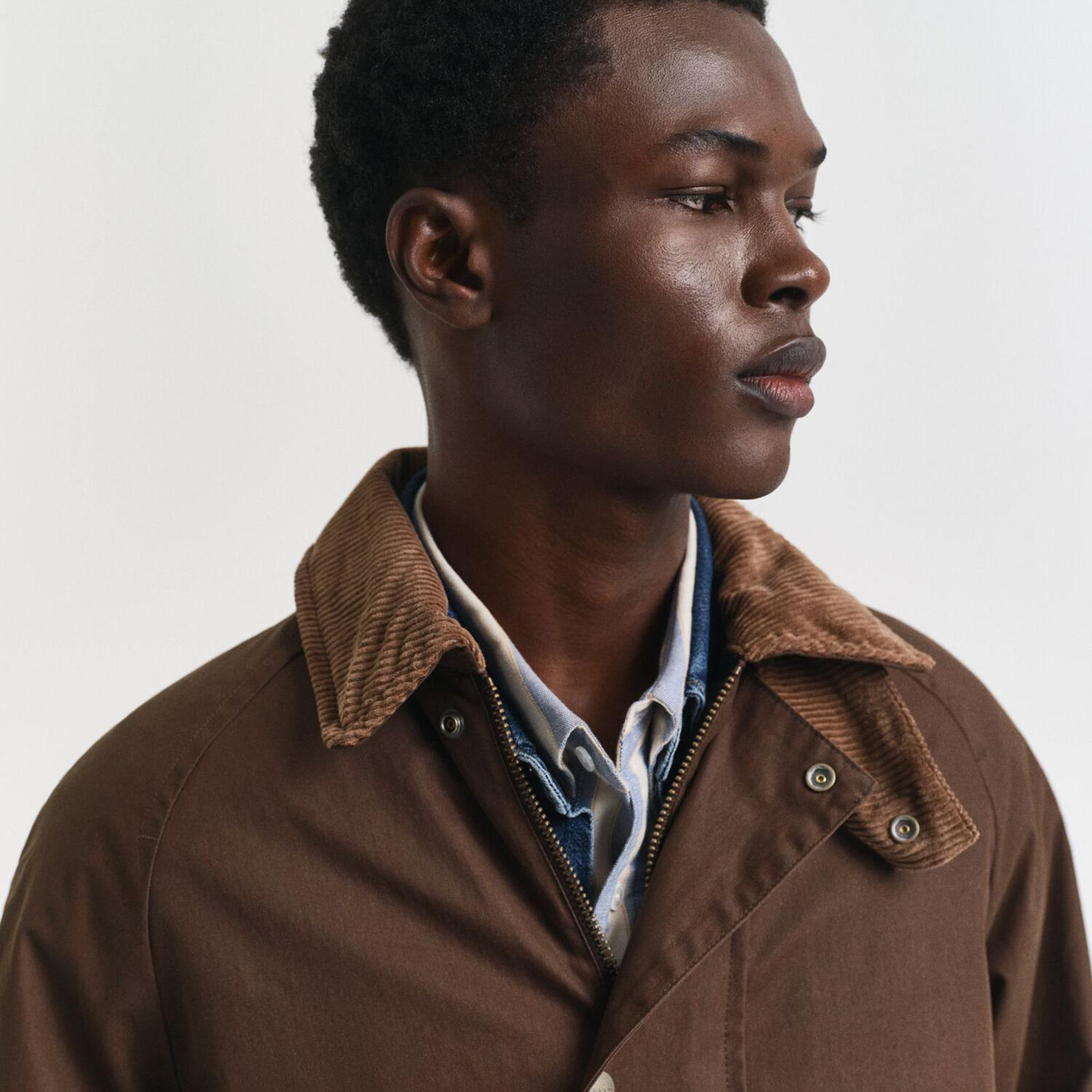 GANT Erkek Kahverengi Regular Fit Mont