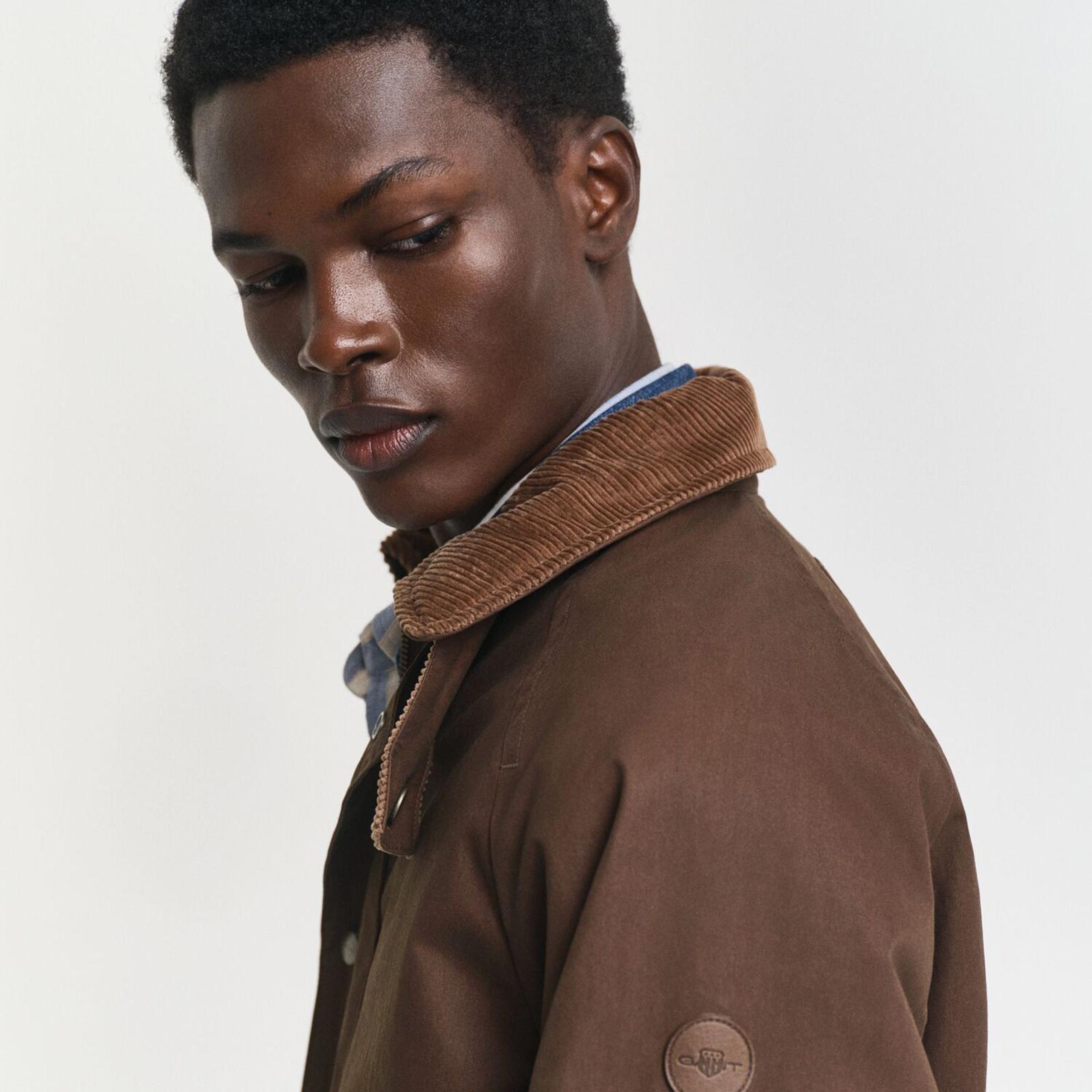GANT Erkek Kahverengi Regular Fit Mont