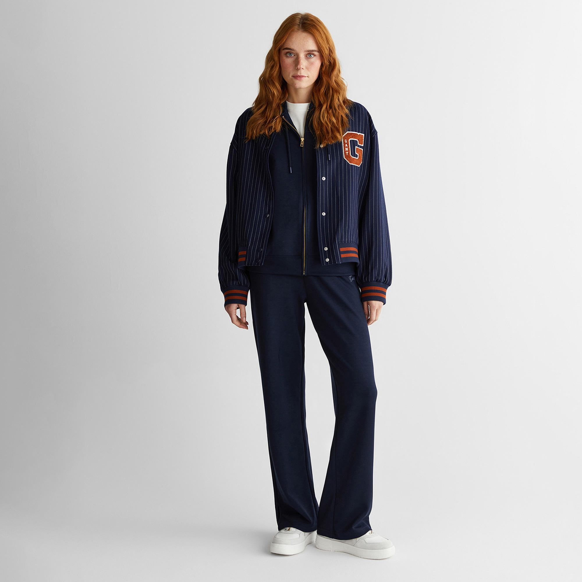 GANT Kadın Lacivert Standart Fit Mont