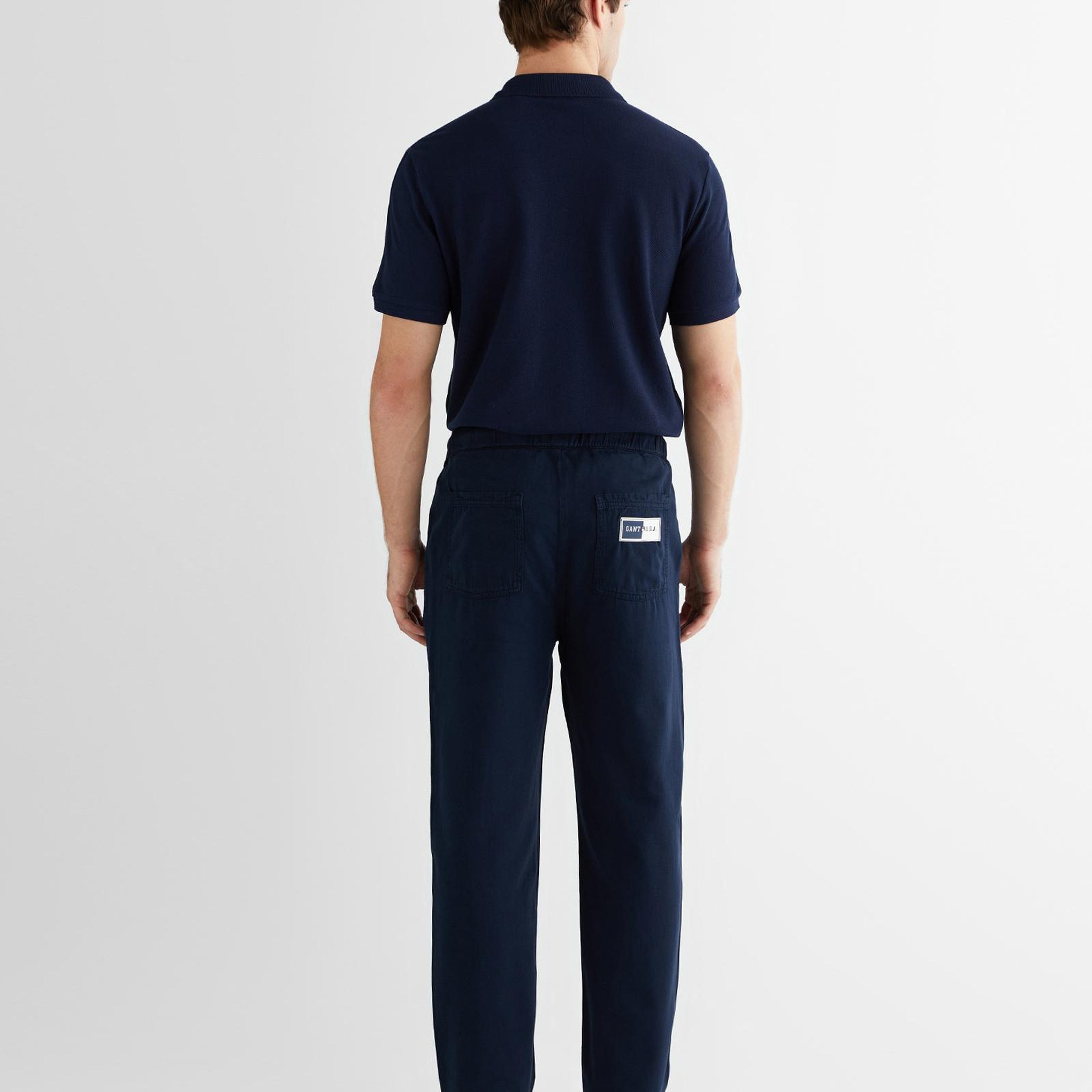 GANT Erkek Lacivert Standart Fit Pantolon