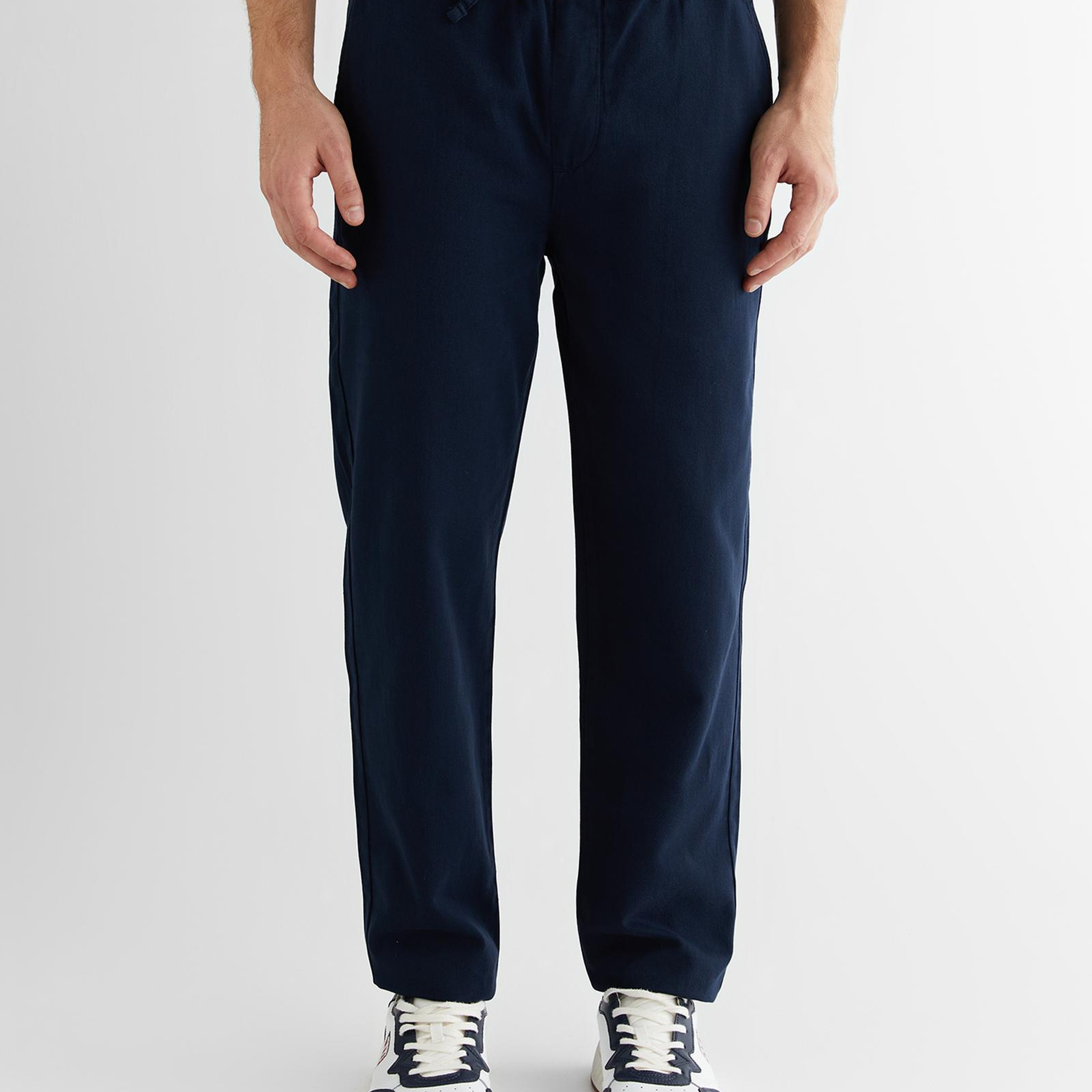 GANT Erkek Lacivert Standart Fit Pantolon