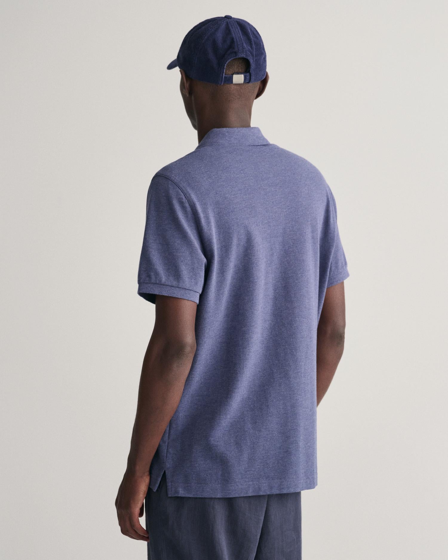 GANT Erkek Lacivert Regular Fit Polo