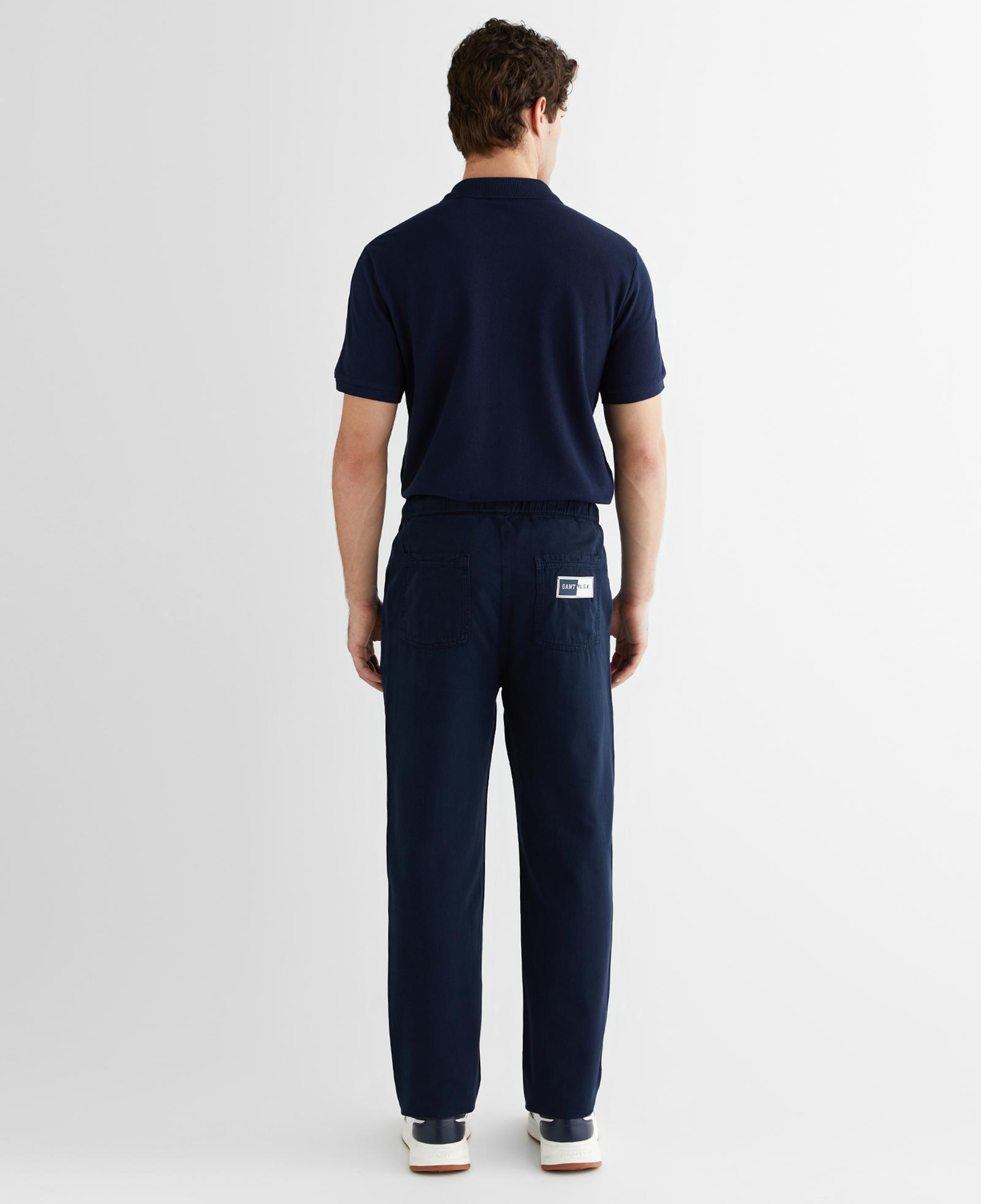 GANT Erkek Lacivert Standart Fit Pantolon