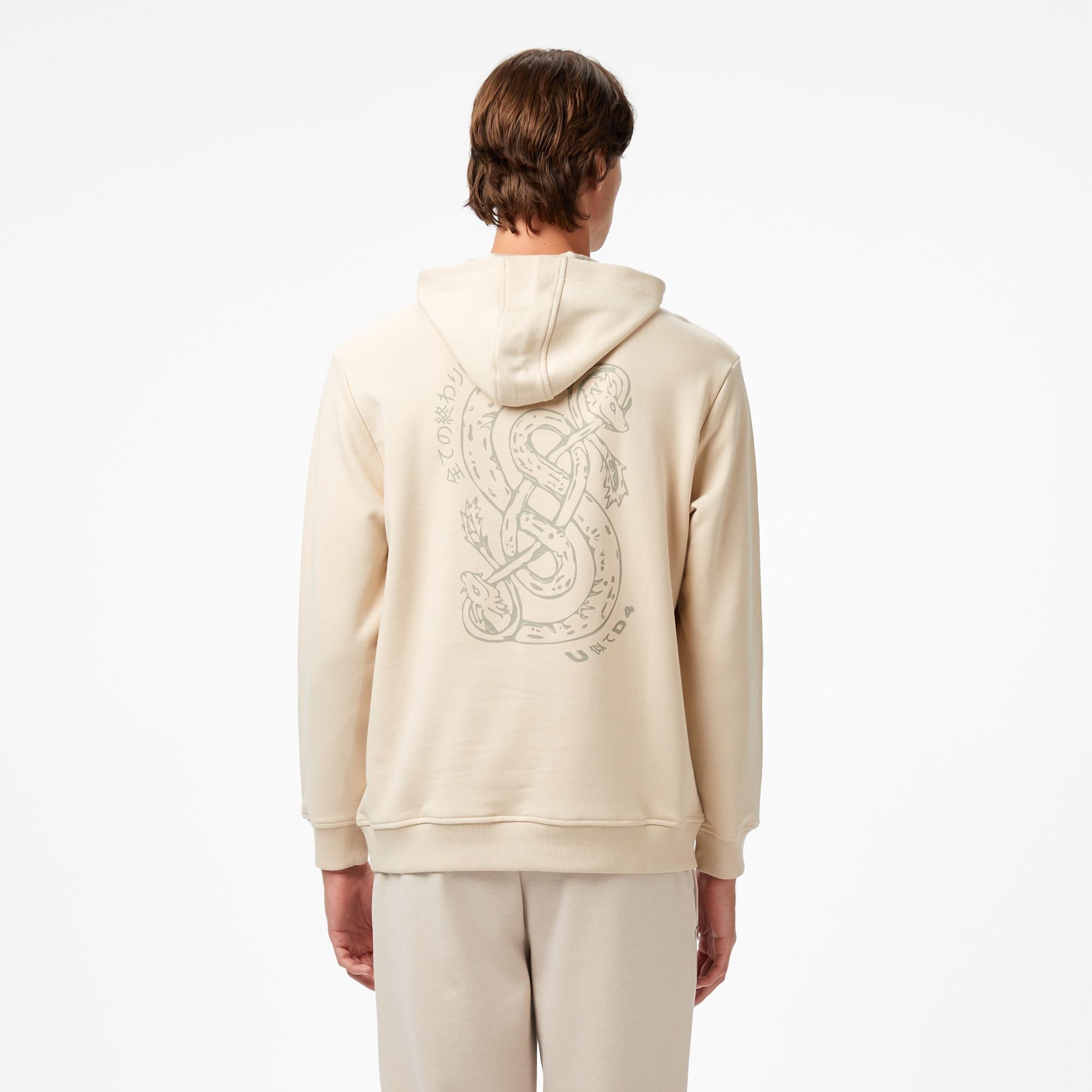 UNITED4 Erkek Taş Hoodie