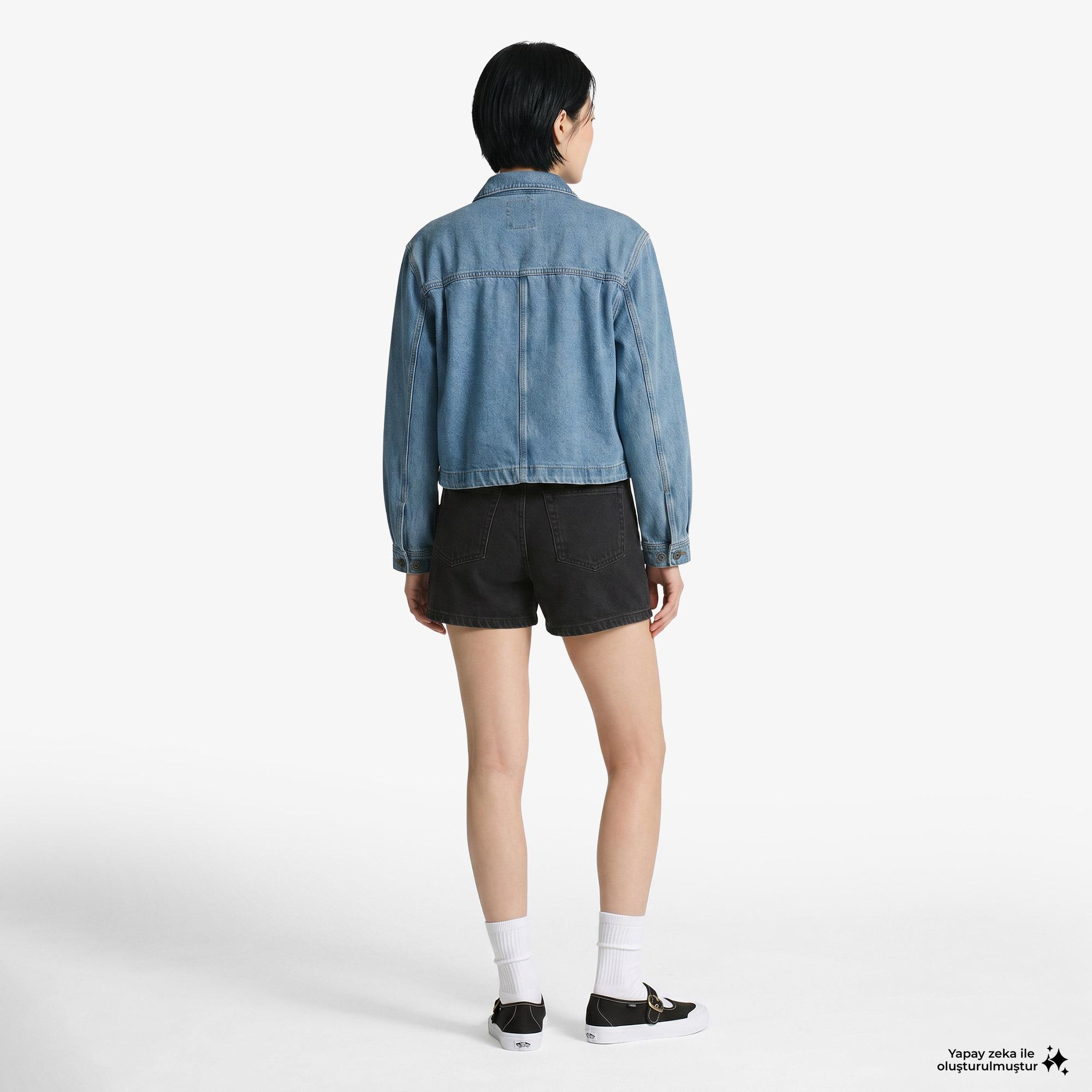 Vans Emily Boxy Workwear Kadın Mavi Ceket