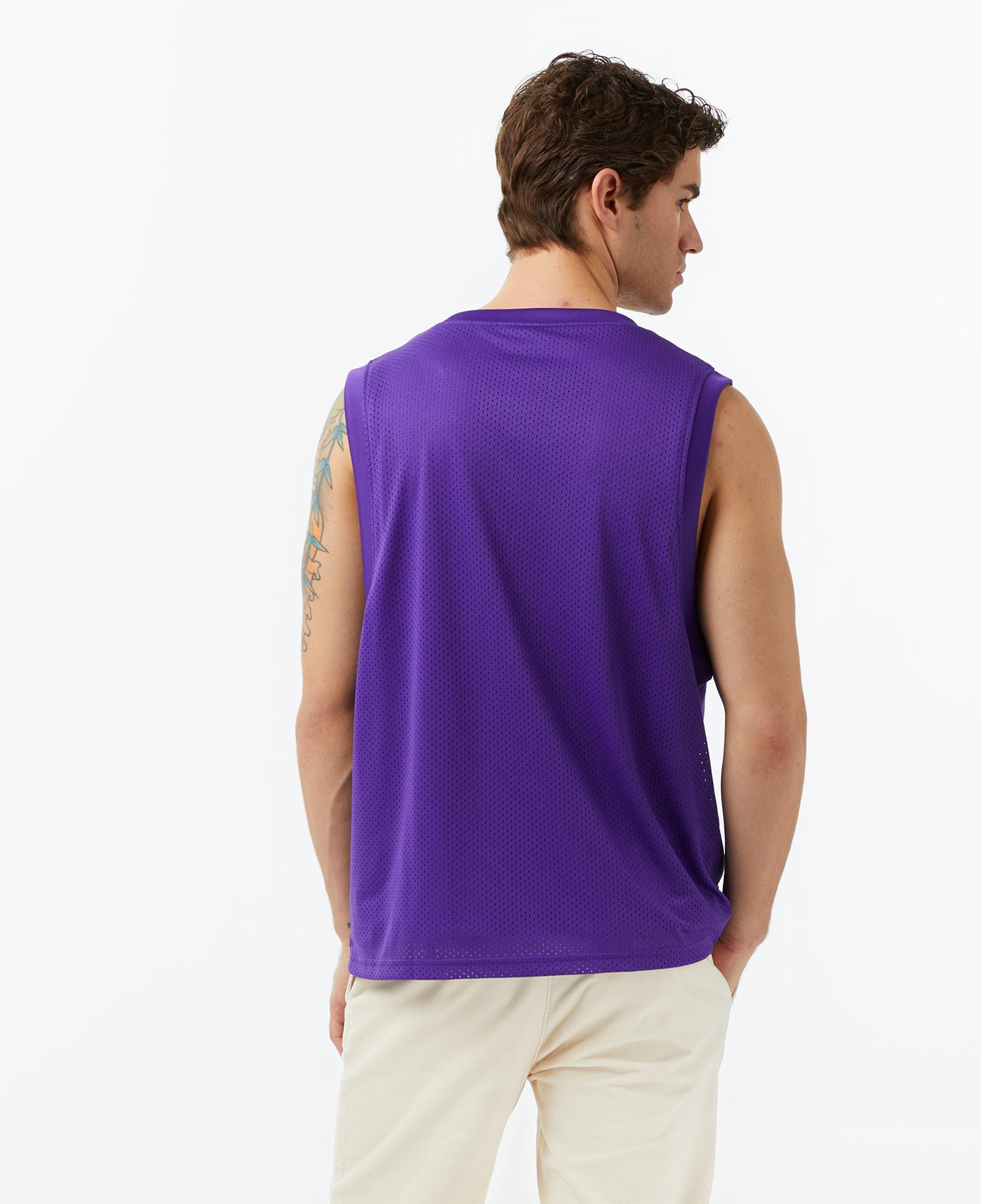 Les Benjamins Essentials 703 Erkek Mor T-Shirt