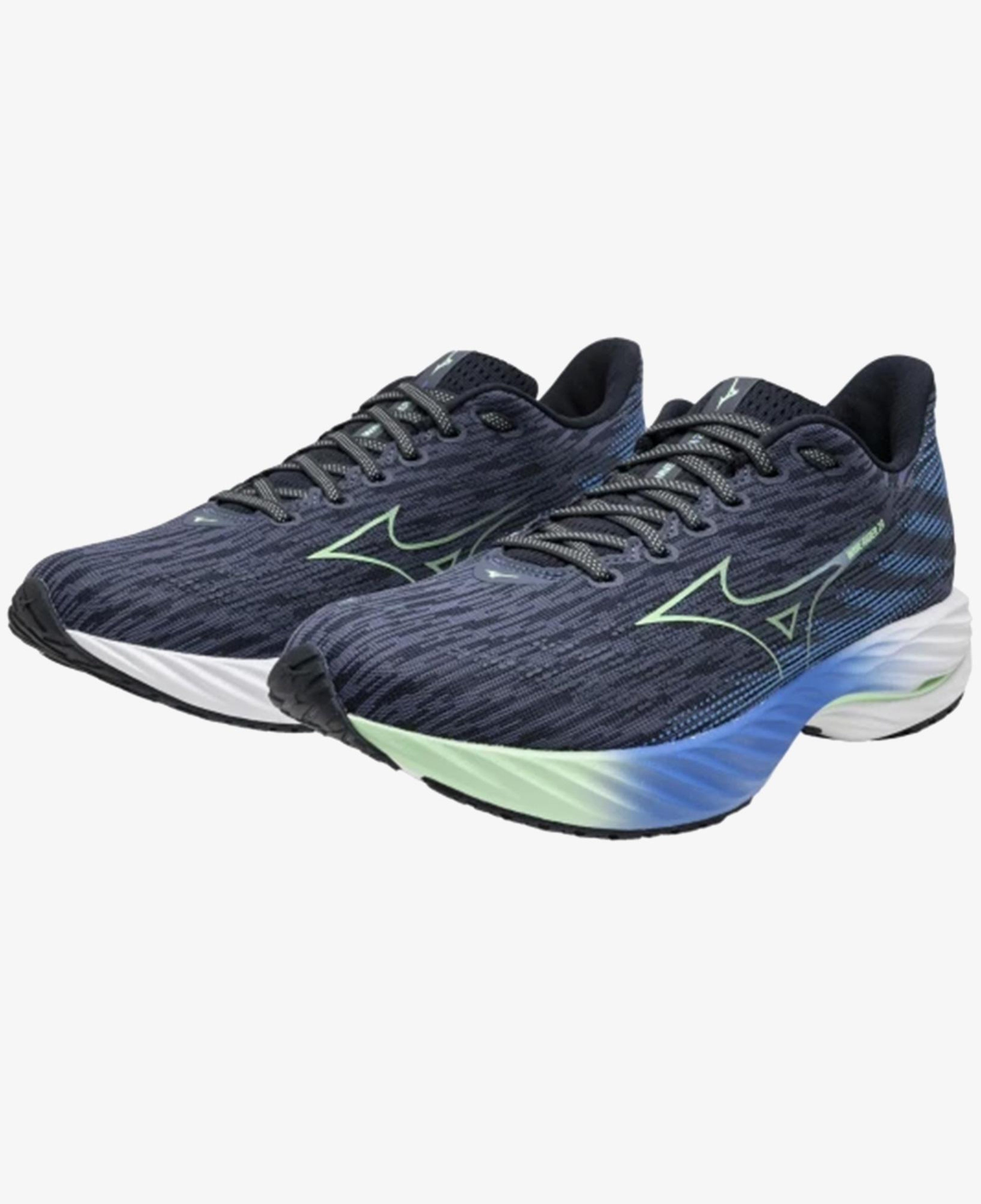 Mizuno Wave Rider 28 Erkek Mavi Koşu Ayakkabısı