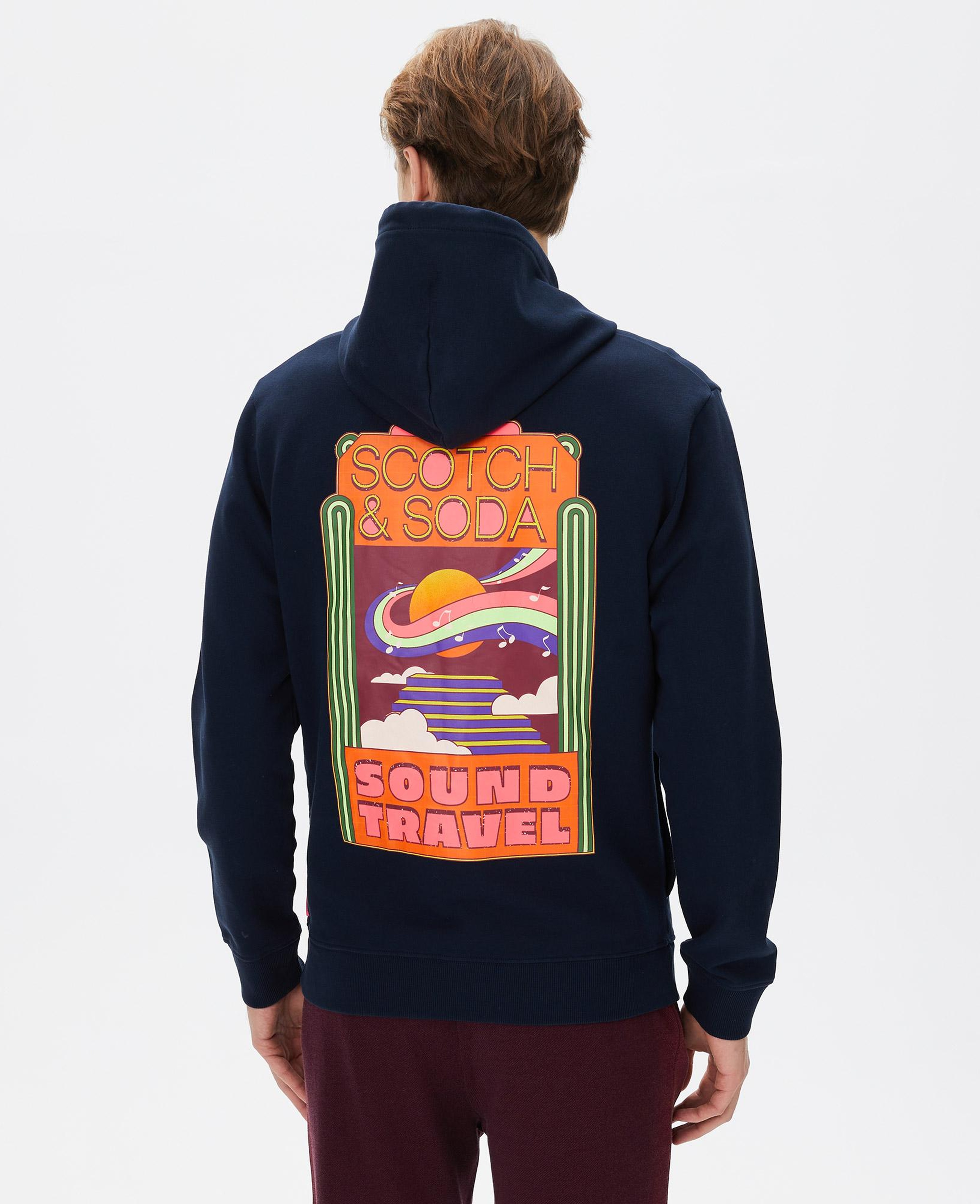 Scotch&Soda Erkek Lacivert Hoodie