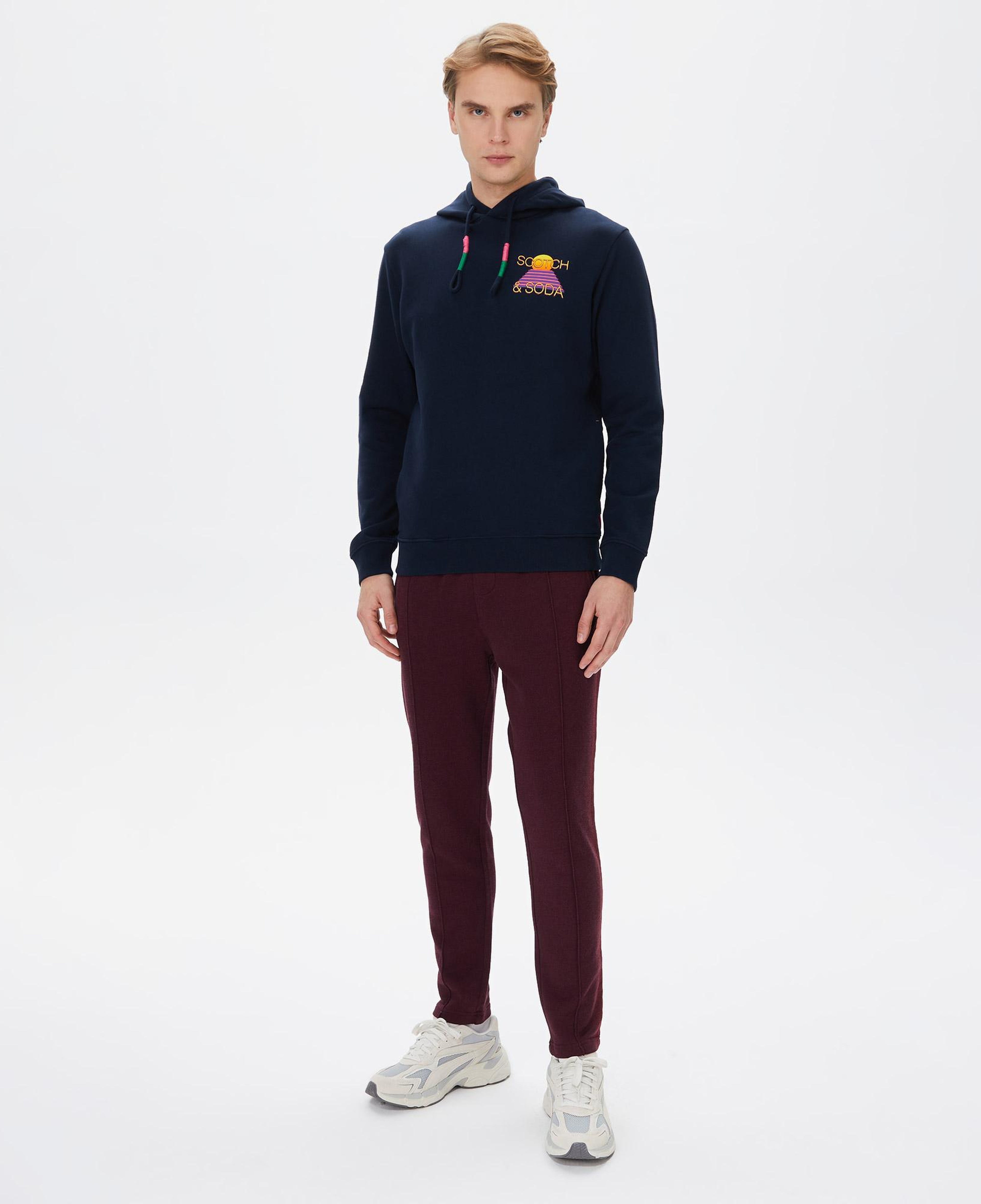 Scotch&Soda Erkek Lacivert Hoodie