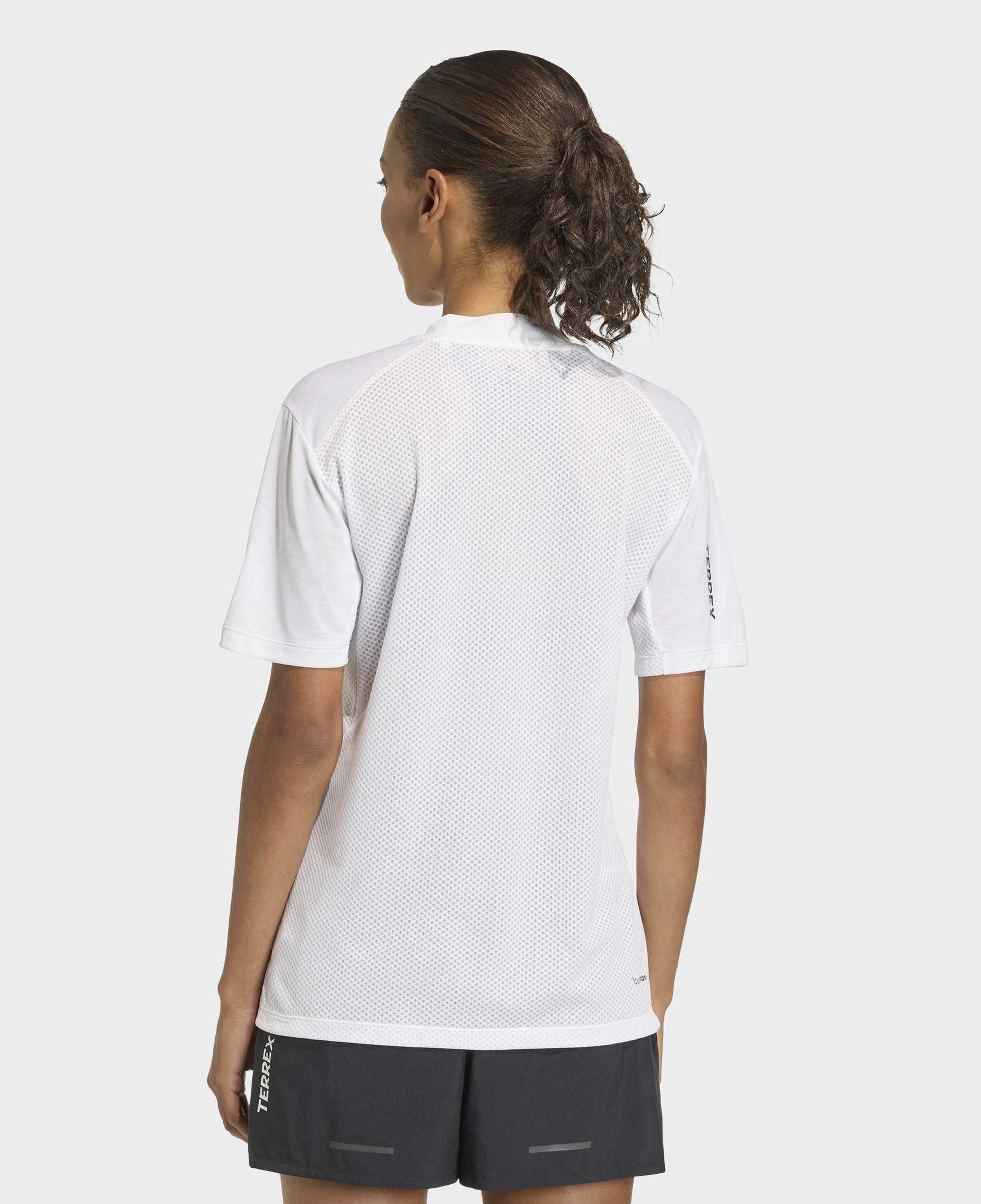 adidas Terrex Xperior Climacool+ Kadın Beyaz Koşu T-Shirt