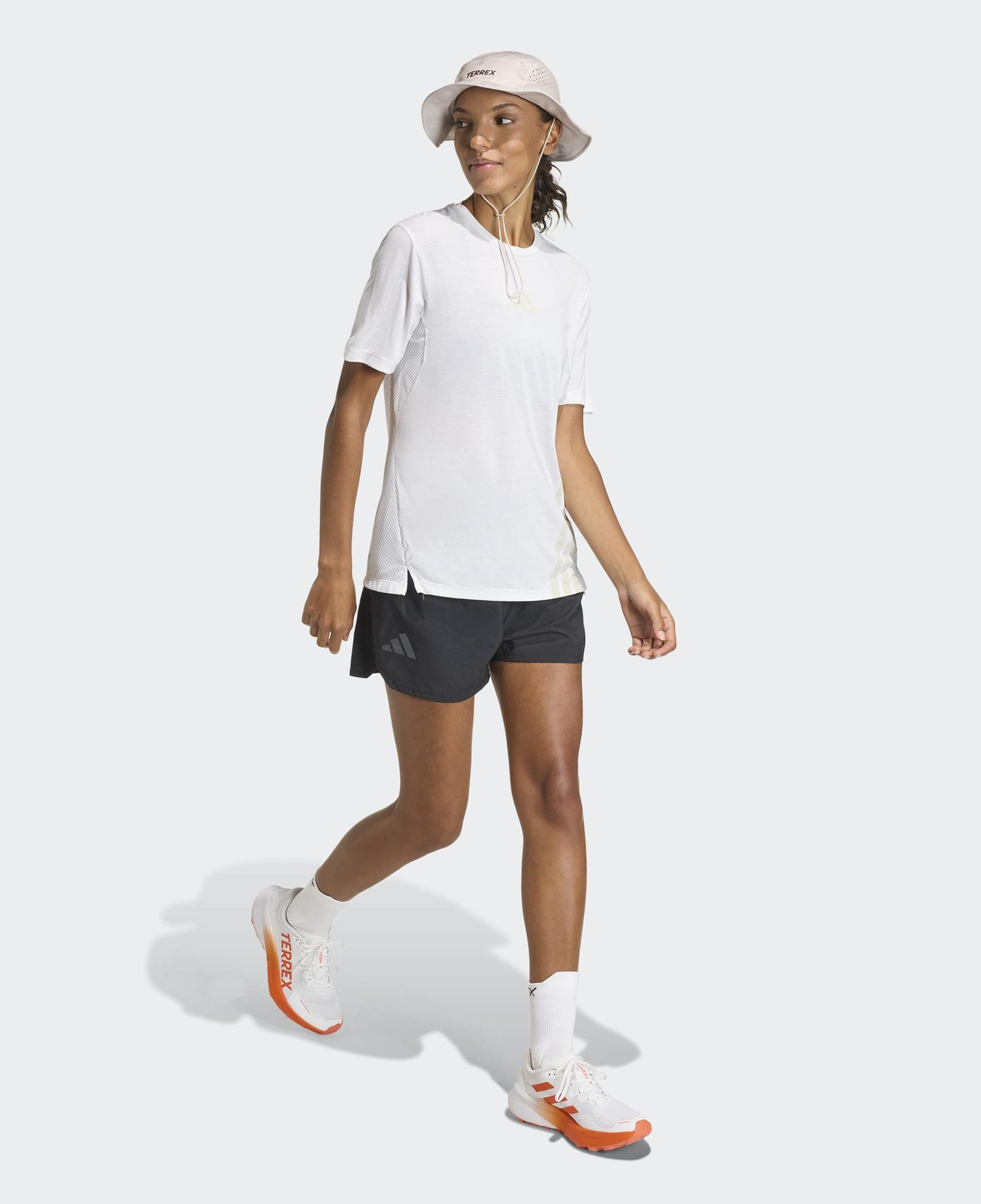 adidas Terrex Xperior Climacool+ Kadın Beyaz Koşu T-Shirt