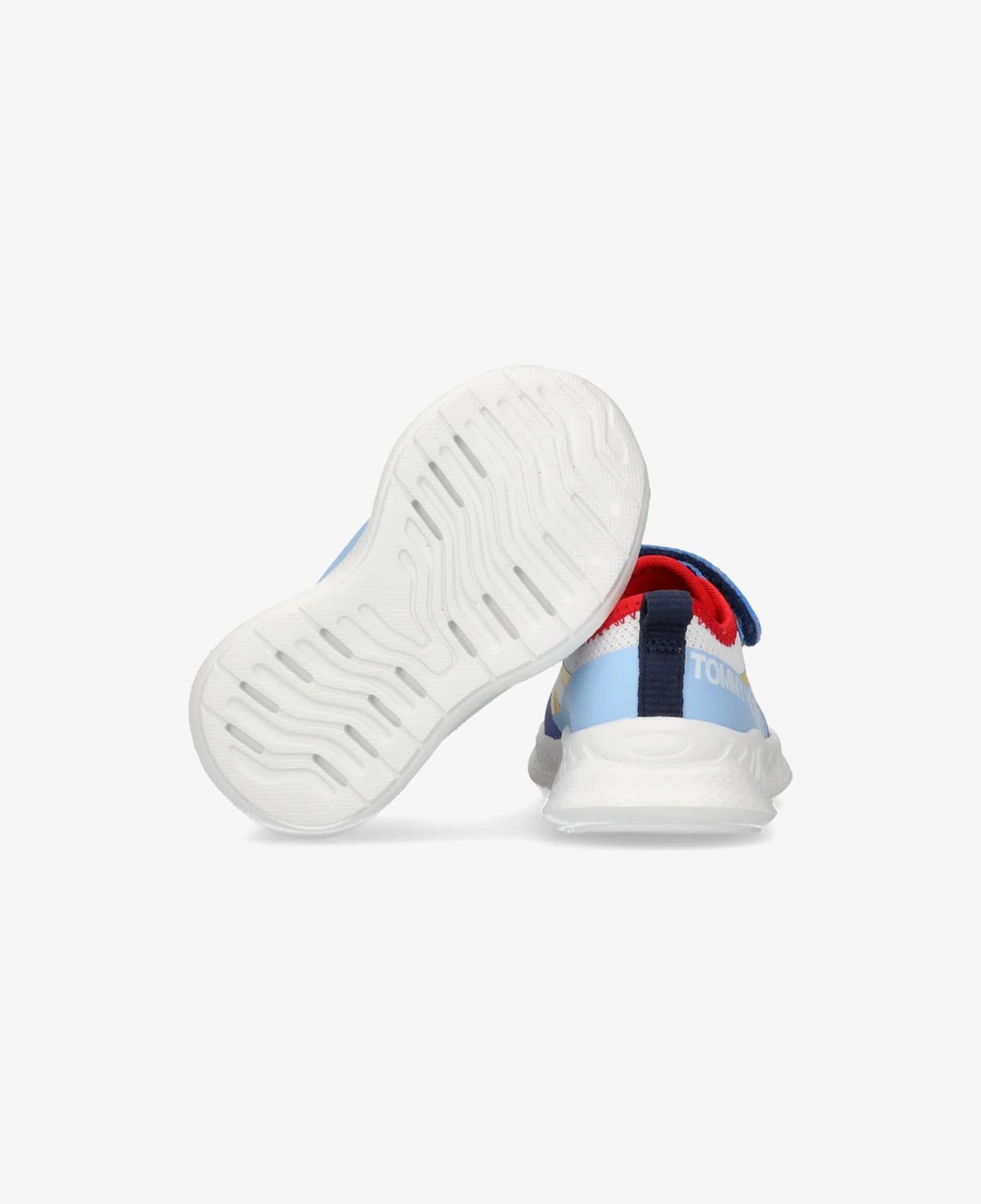 Tommy Hilfiger Lace Up Velcro Çocuk Mavi Spor Ayakkabı