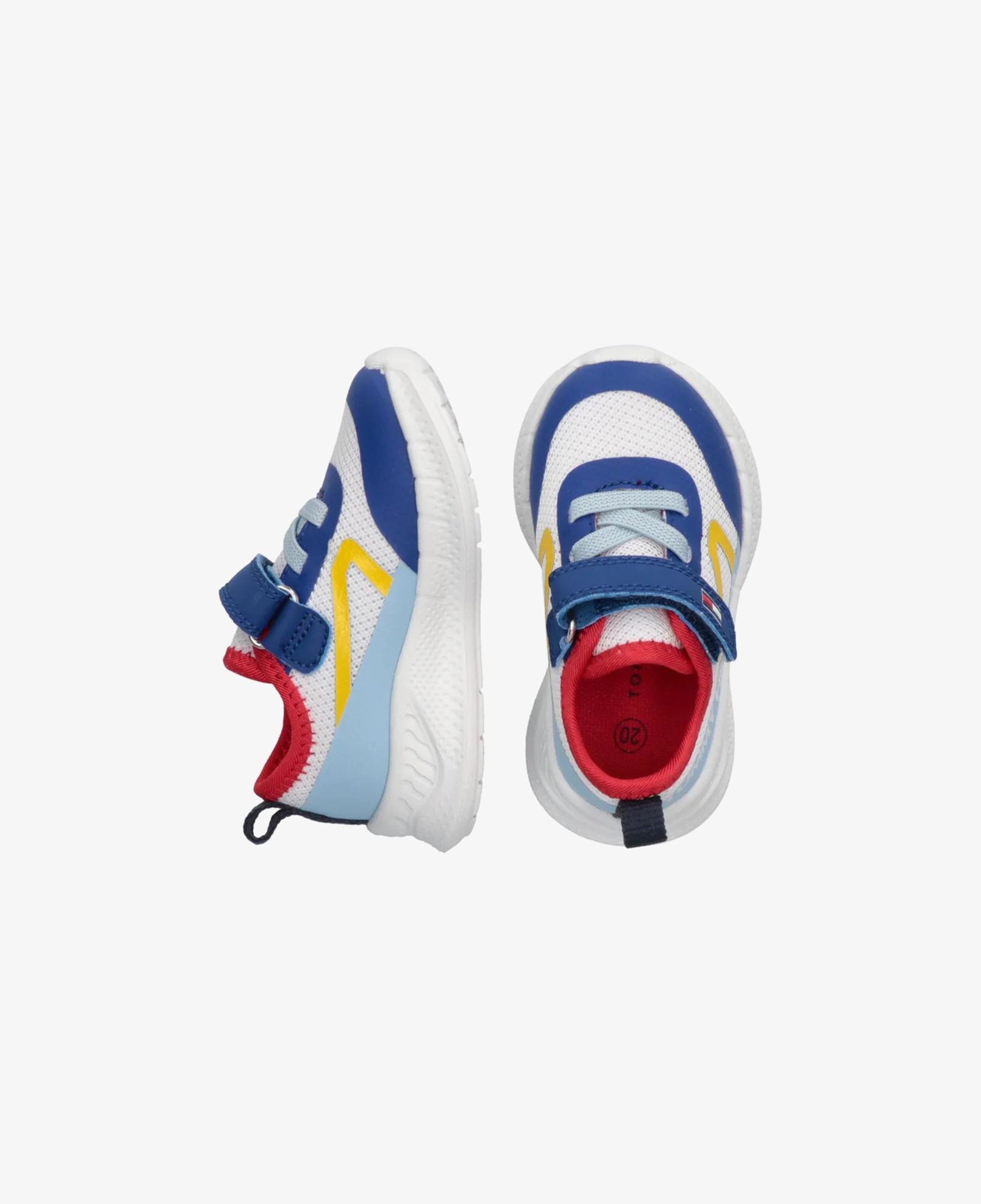 Tommy Hilfiger Lace Up Velcro Çocuk Mavi Spor Ayakkabı