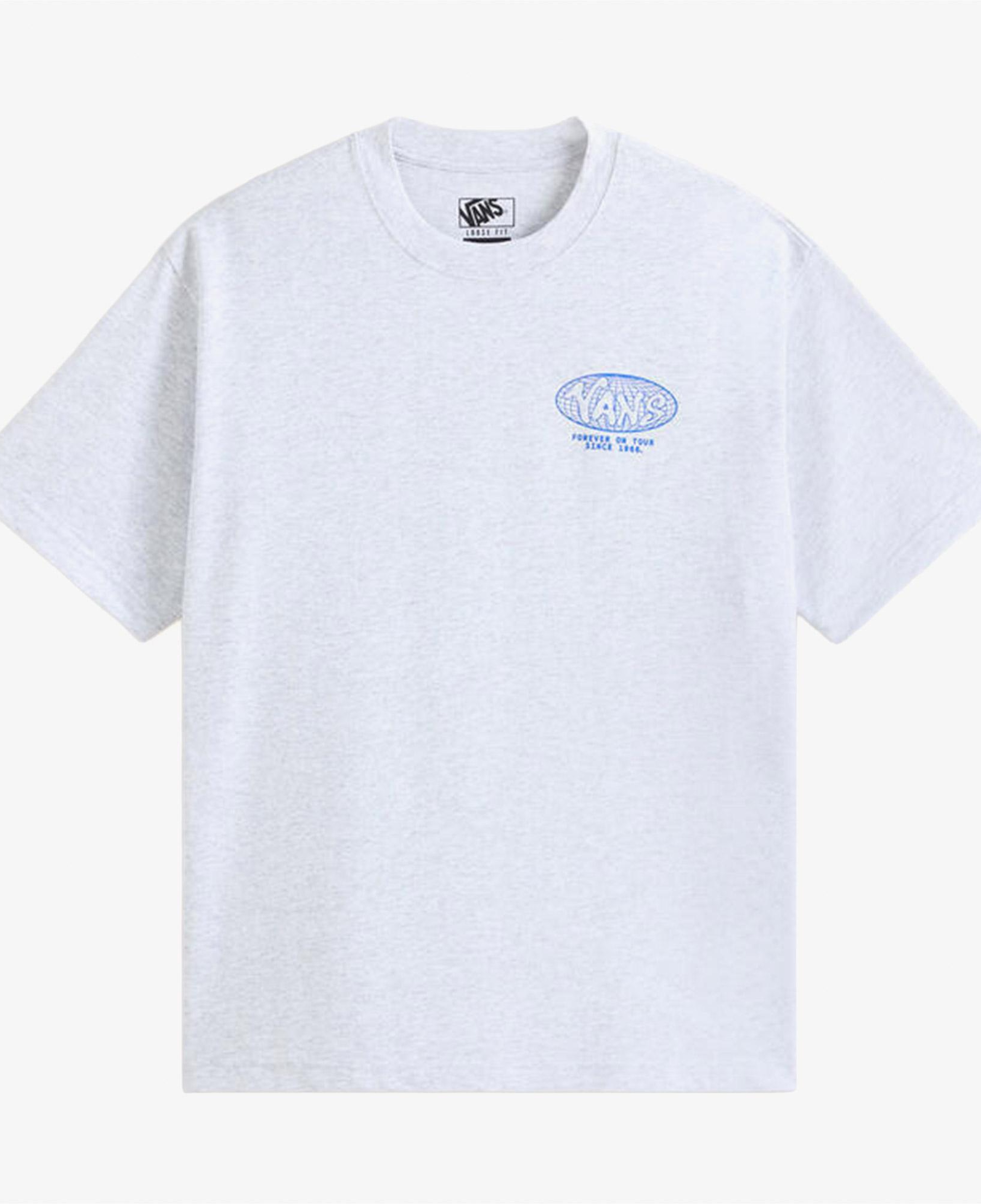 Vans World Tour Loose Erkek Gri T-Shirt