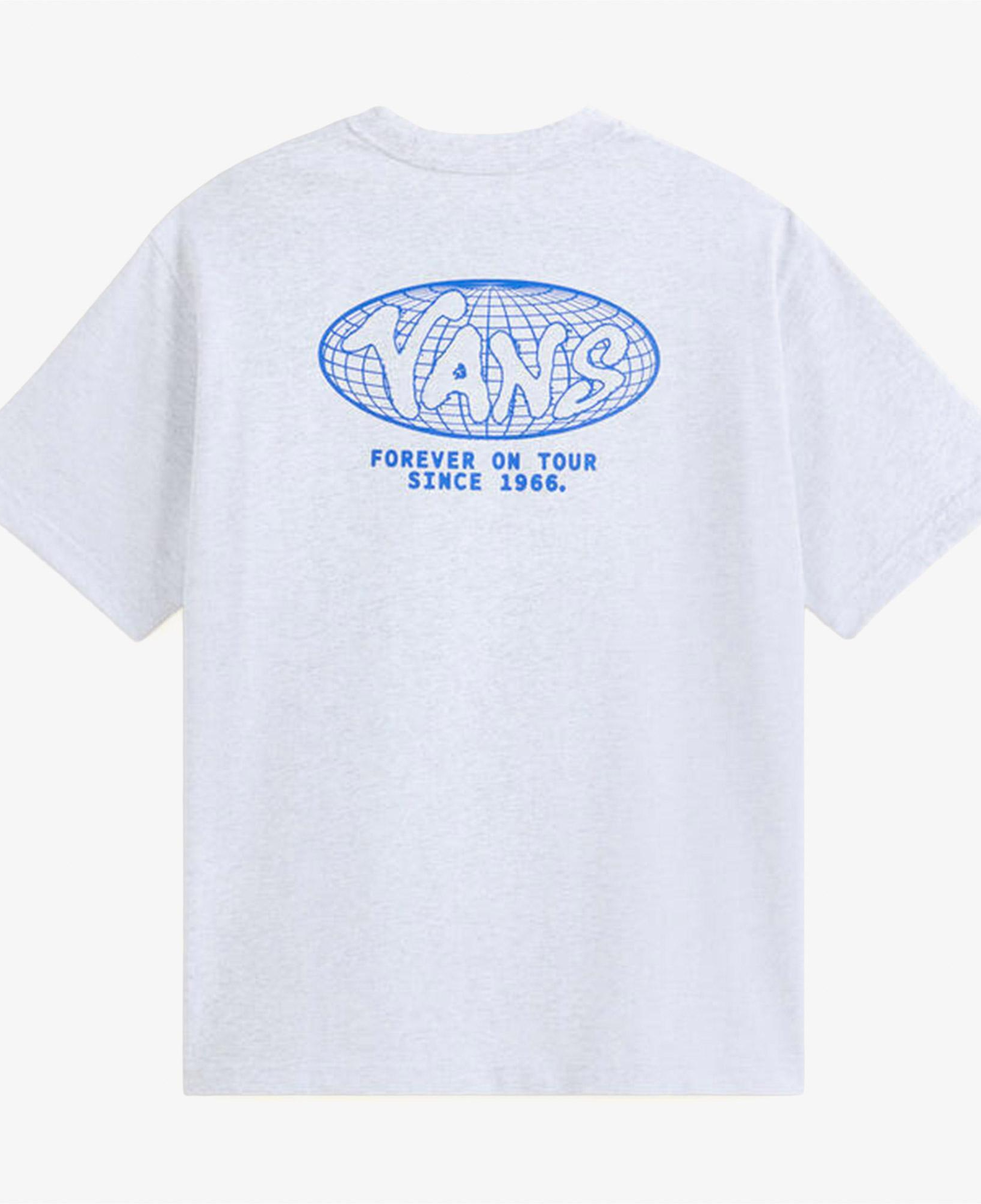Vans World Tour Loose Erkek Gri T-Shirt