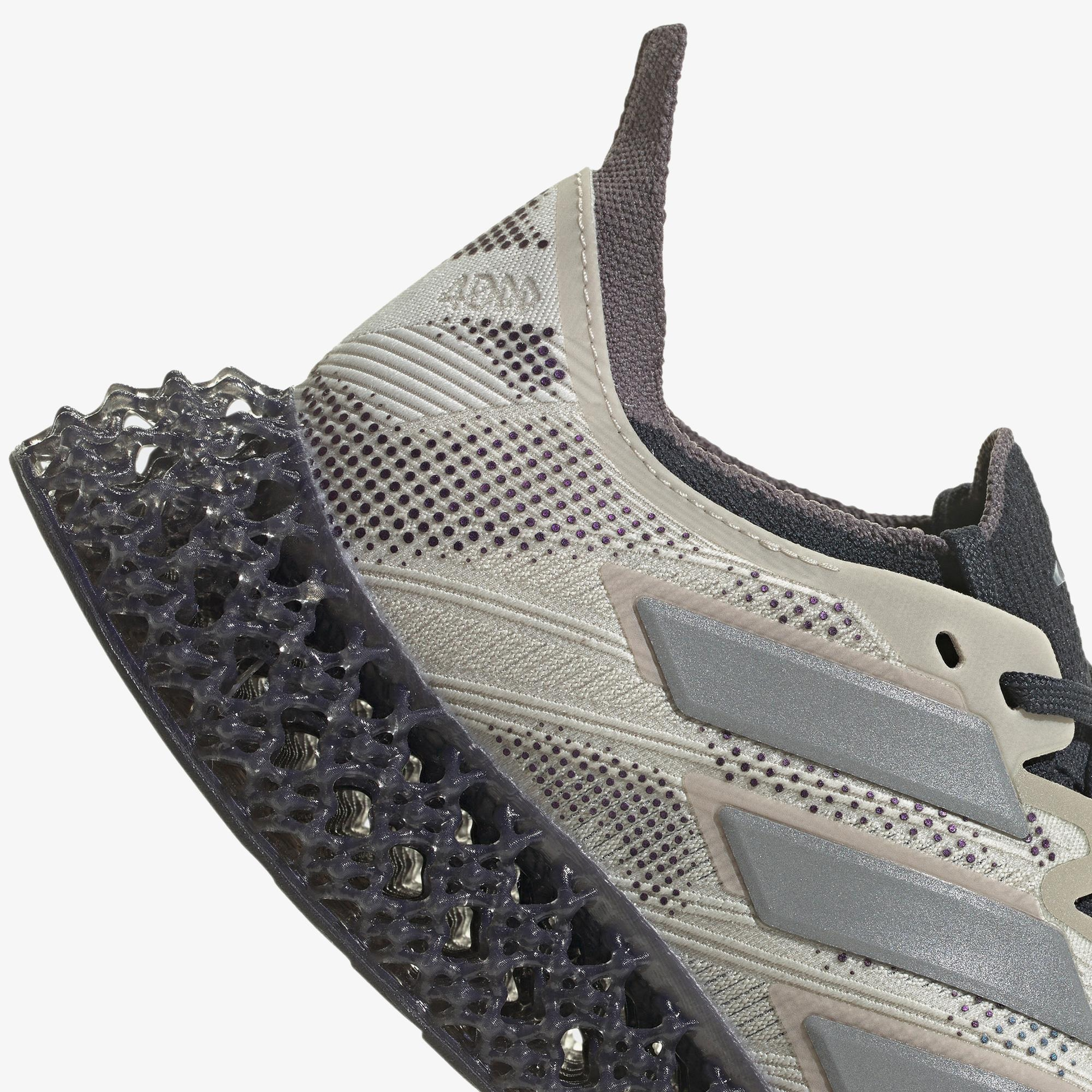 adidas 4Dfwd 4 Kadın Bej Koşu Ayakkabısı
