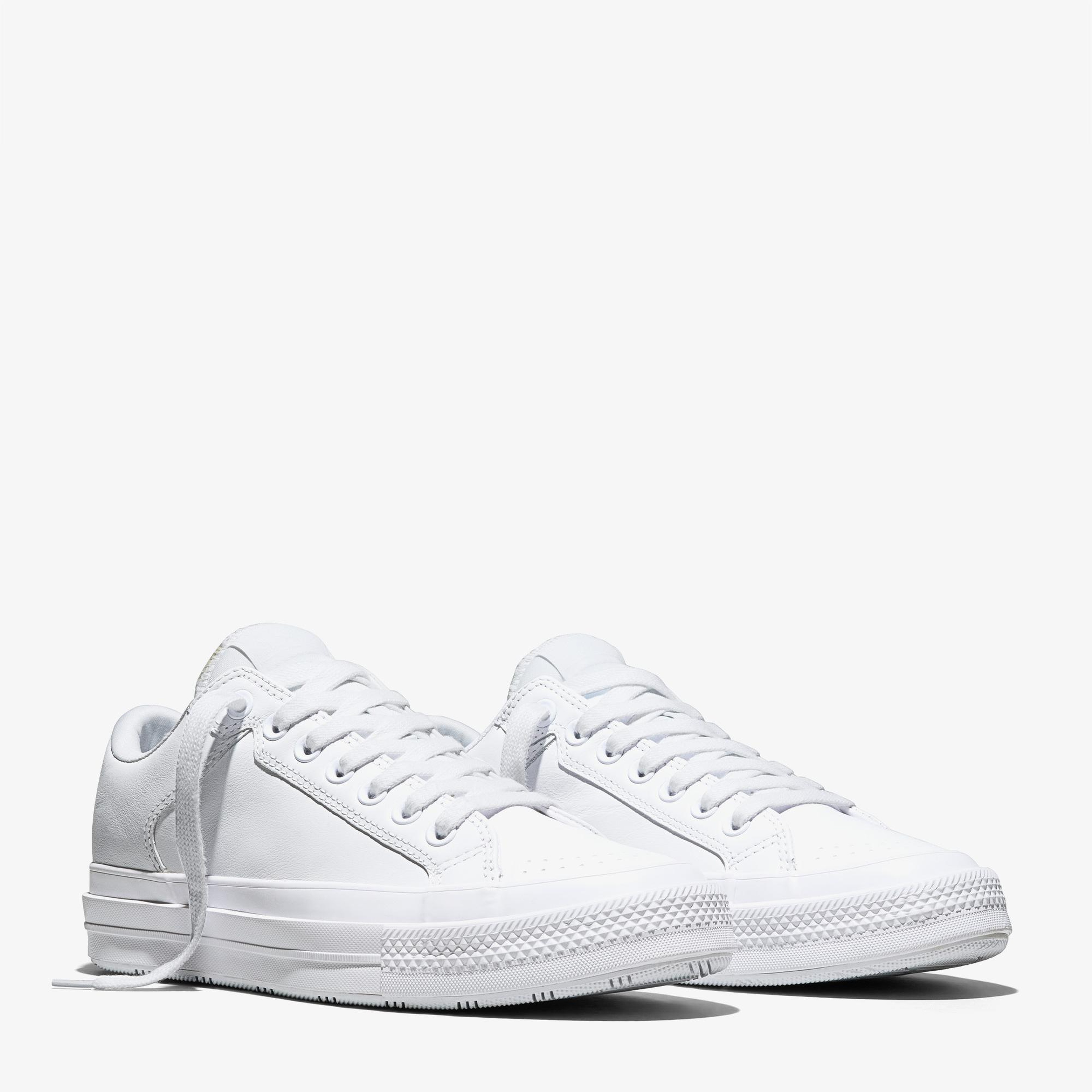 Converse Chuck Taylor All Star Unisex Beyaz Deri Sneaker