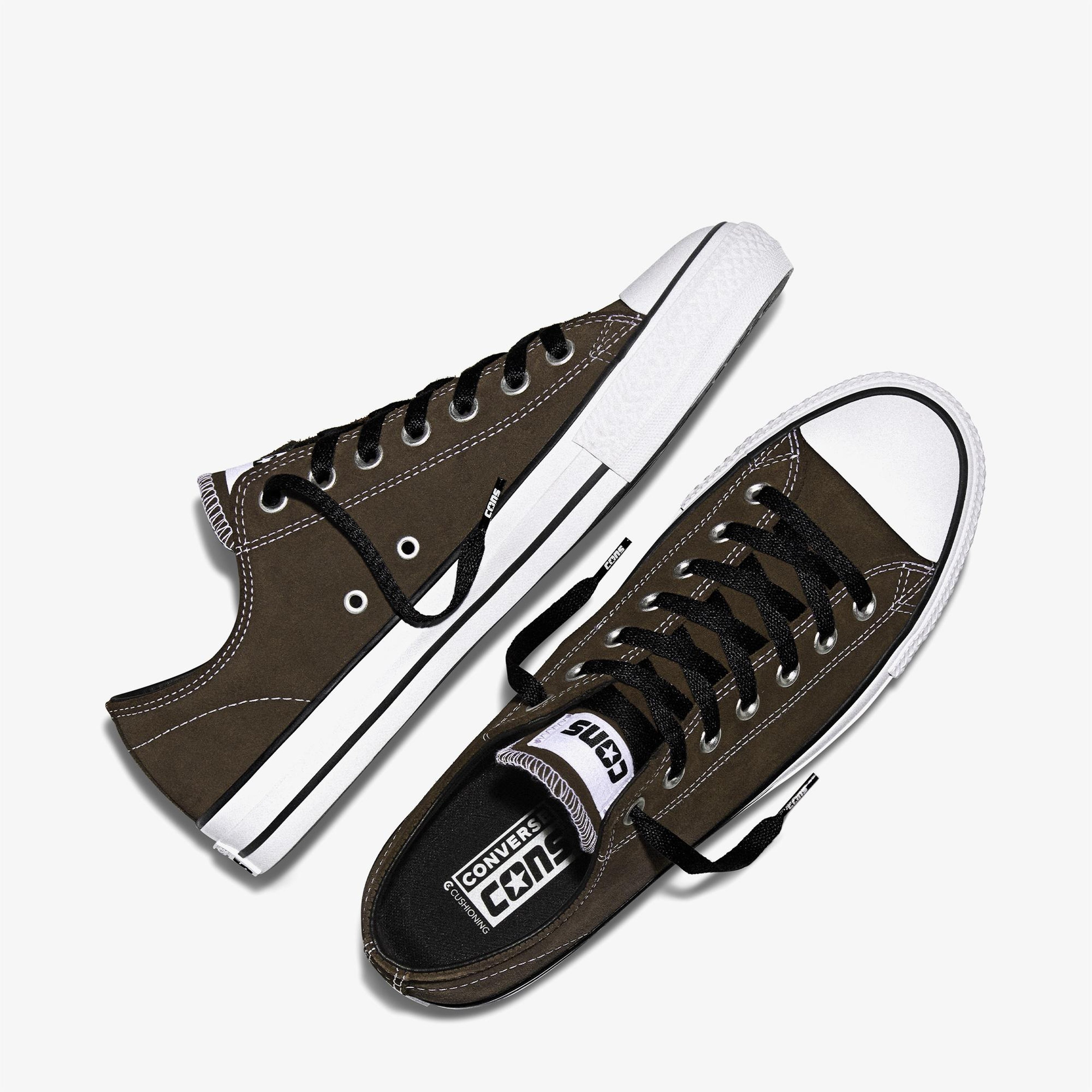 Converse Chuck Taylor All Star Pro Unisex Kahverengi Süet Sneaker