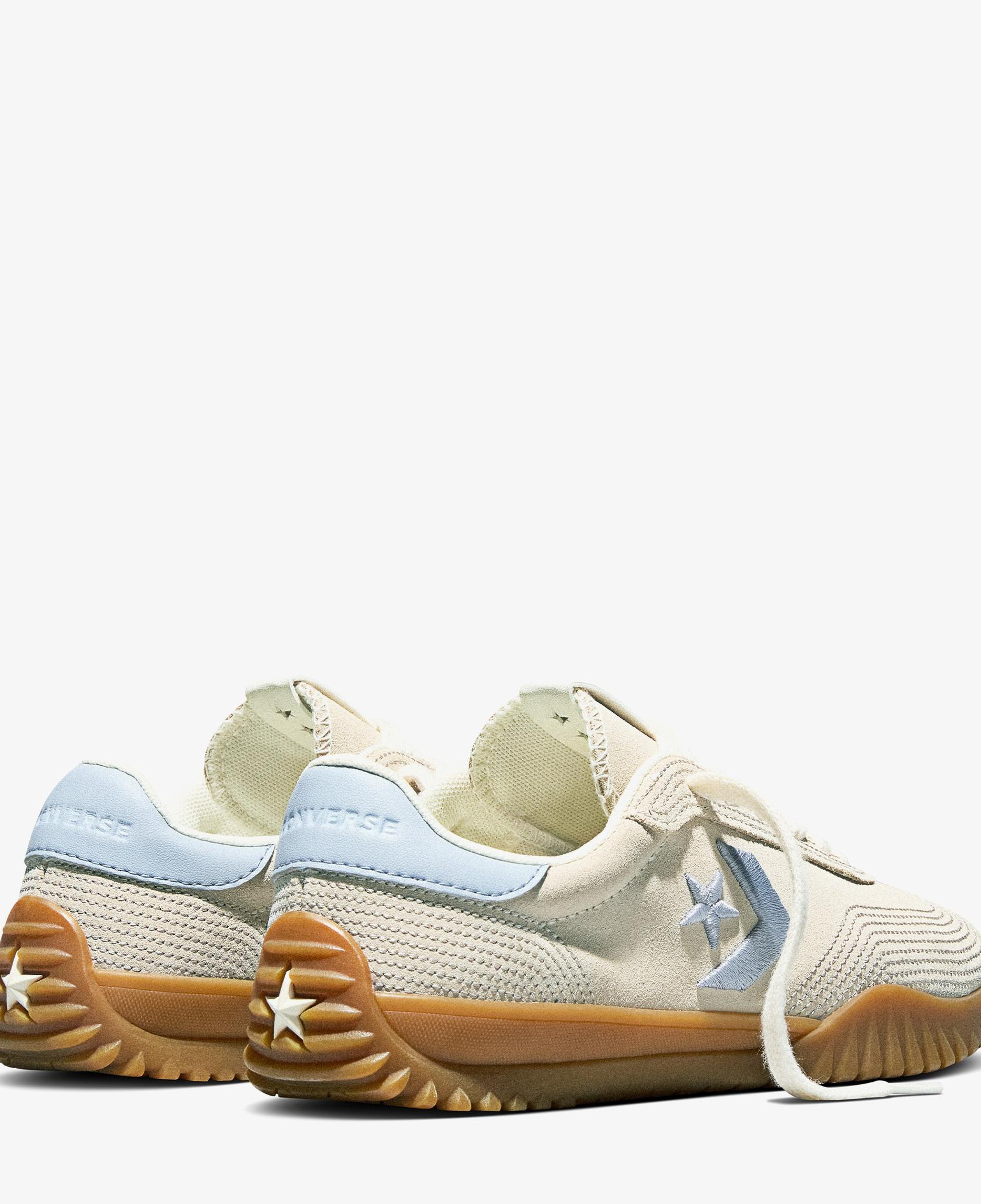 Converse Run Star Trainer Unisex Krem Süet Sneaker