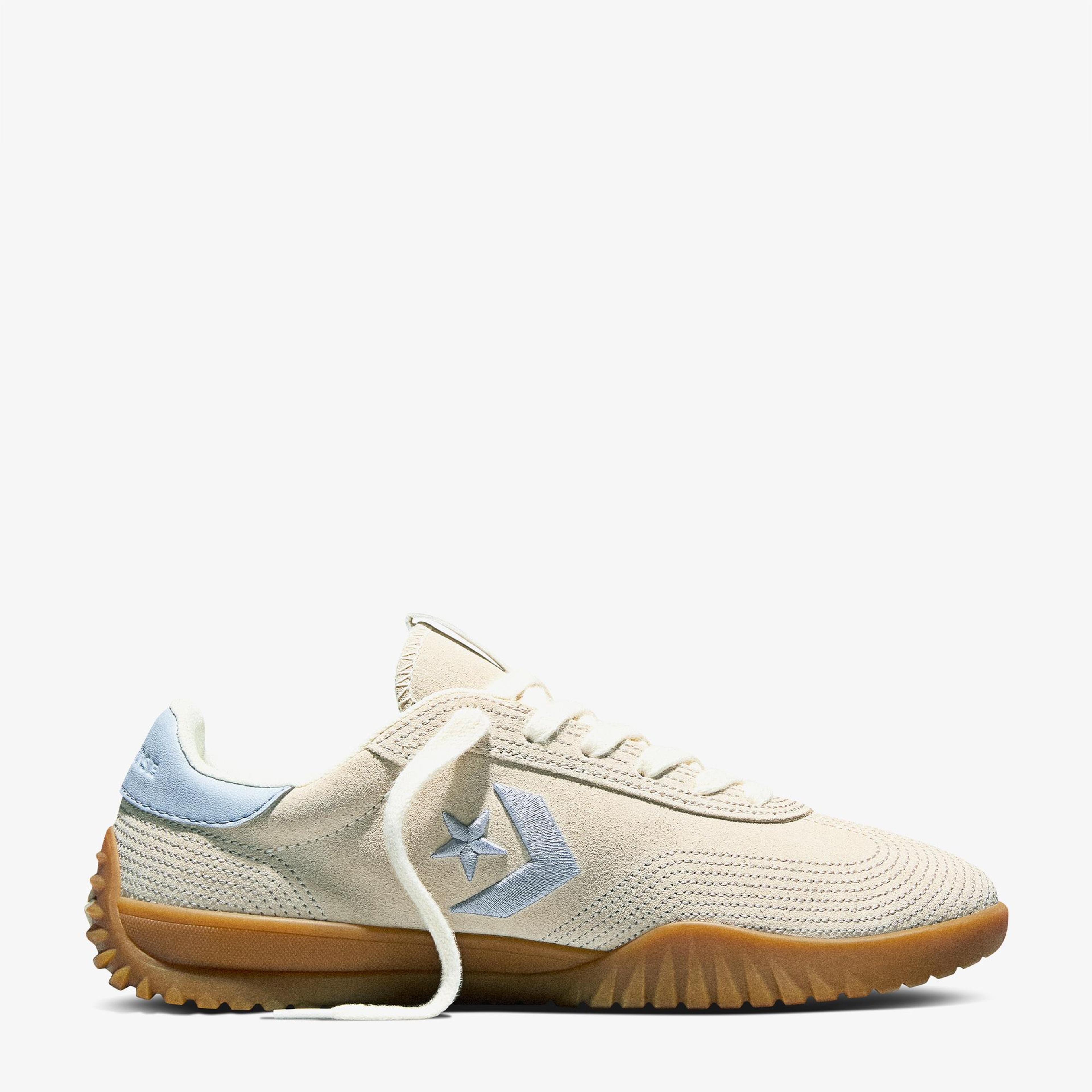 Converse Run Star Trainer Unisex Krem Süet Sneaker