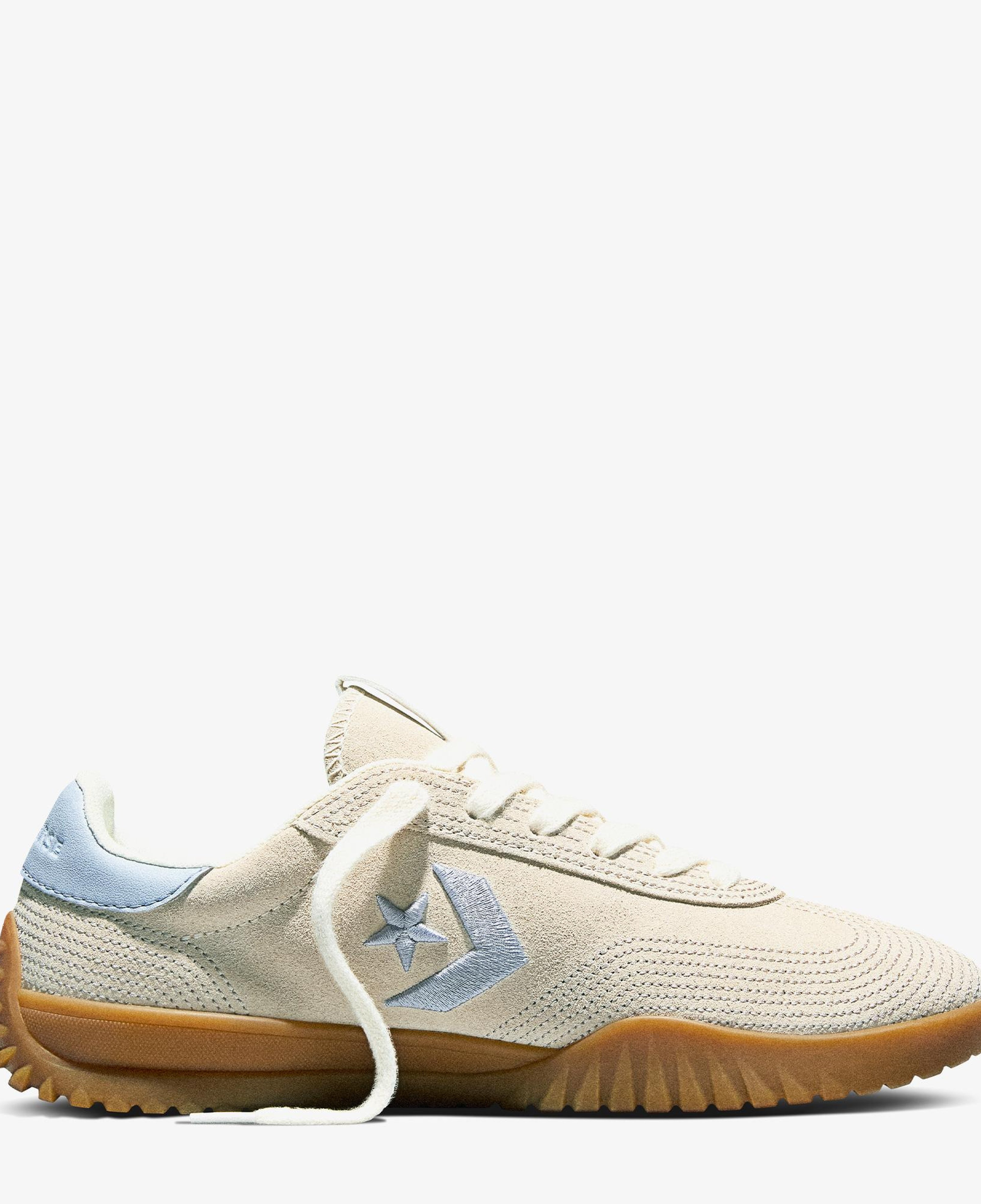 Converse Run Star Trainer Unisex Krem Süet Sneaker