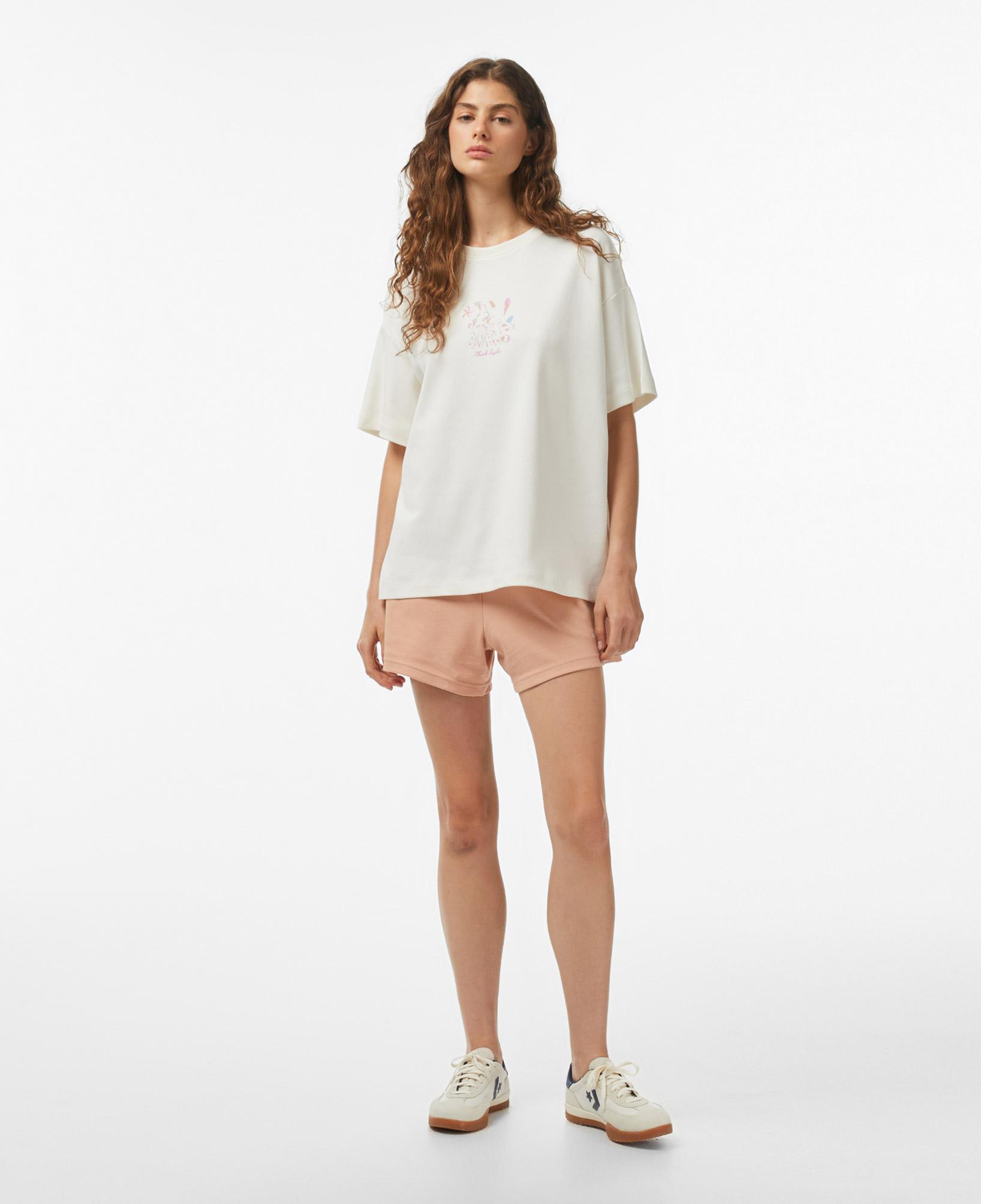 Converse Kadın Krem T-Shirt