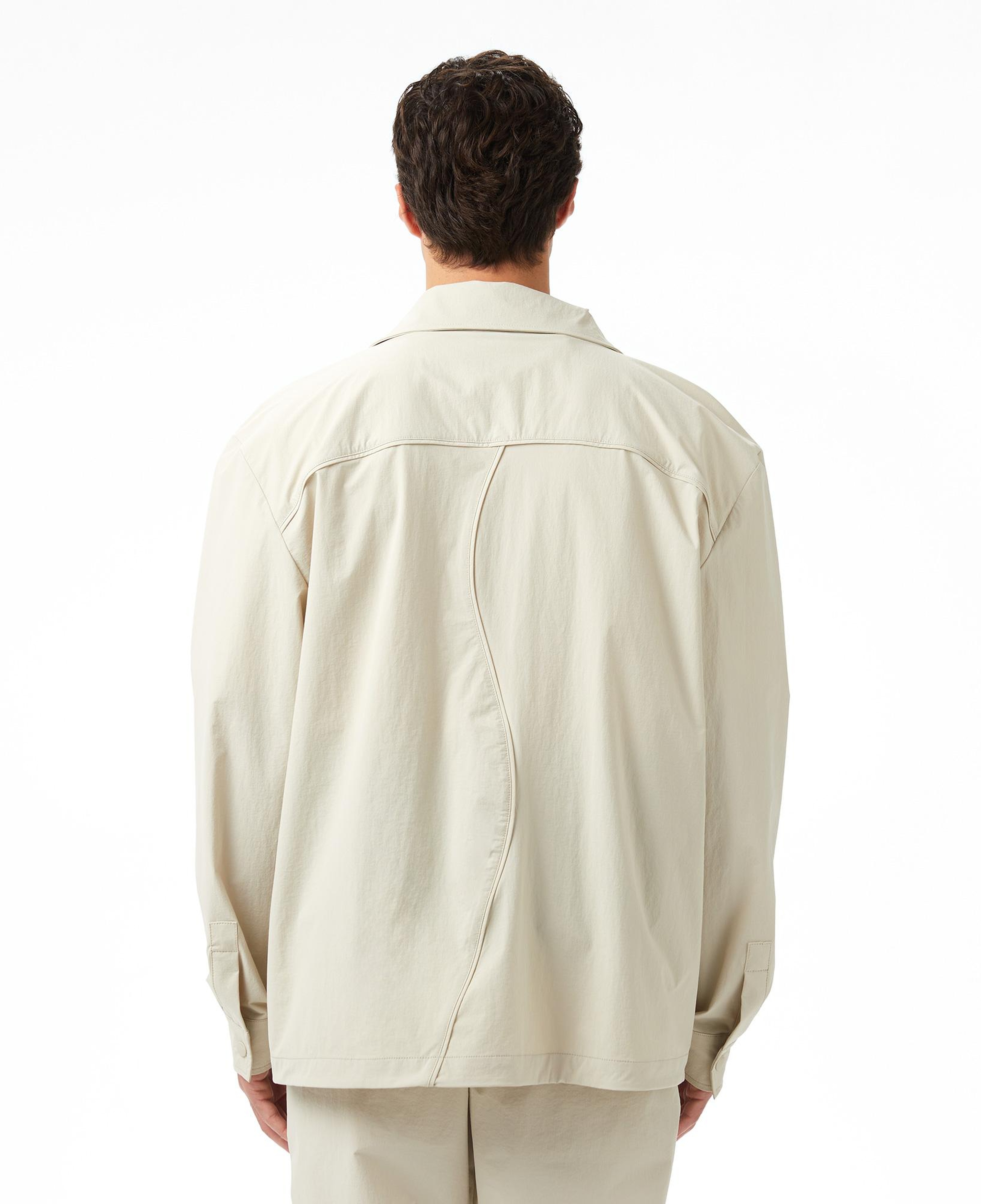 Lacoste x House of SuperStep Regular Fit Erkek Bej Ceket