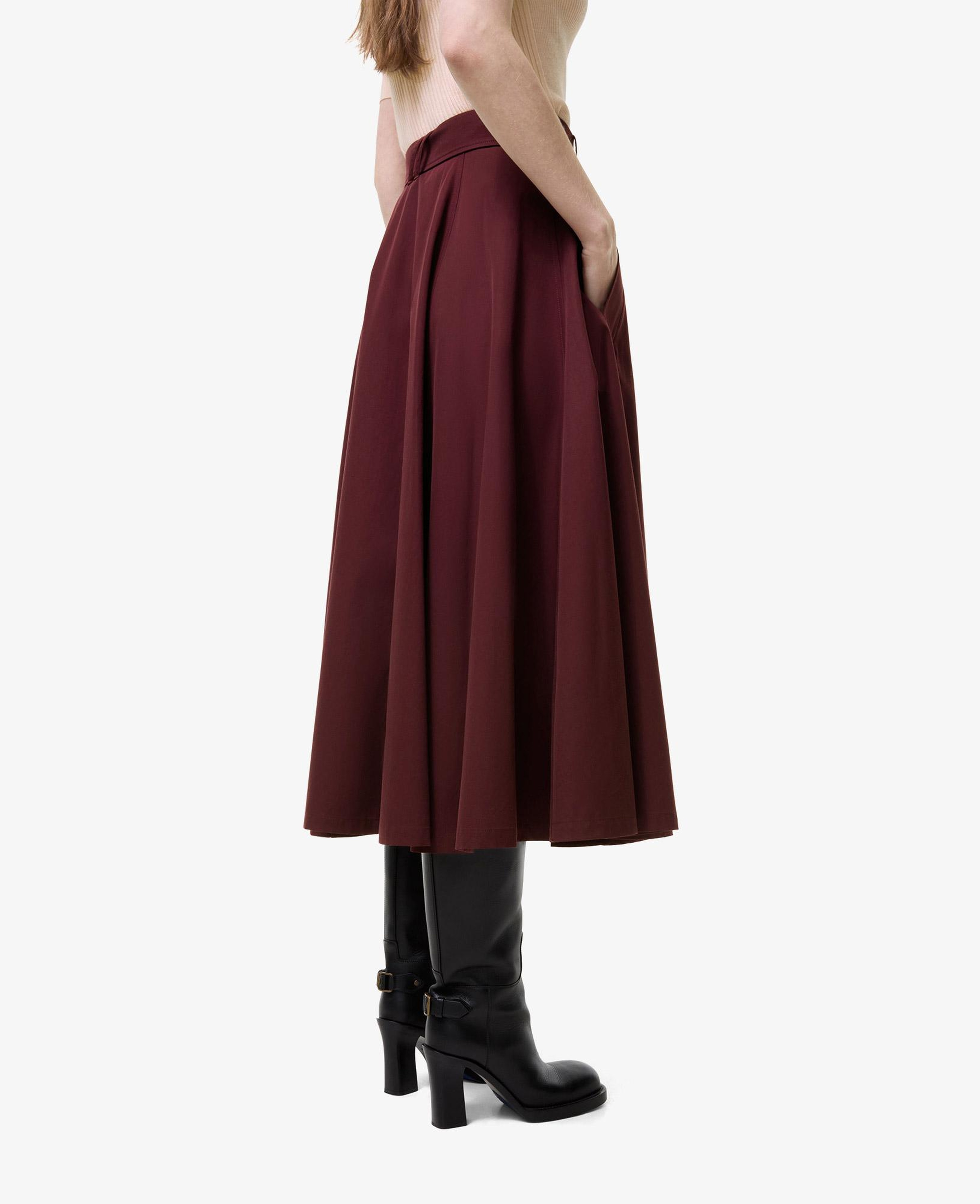 Burberry Brenda Kadın Bordo Etek