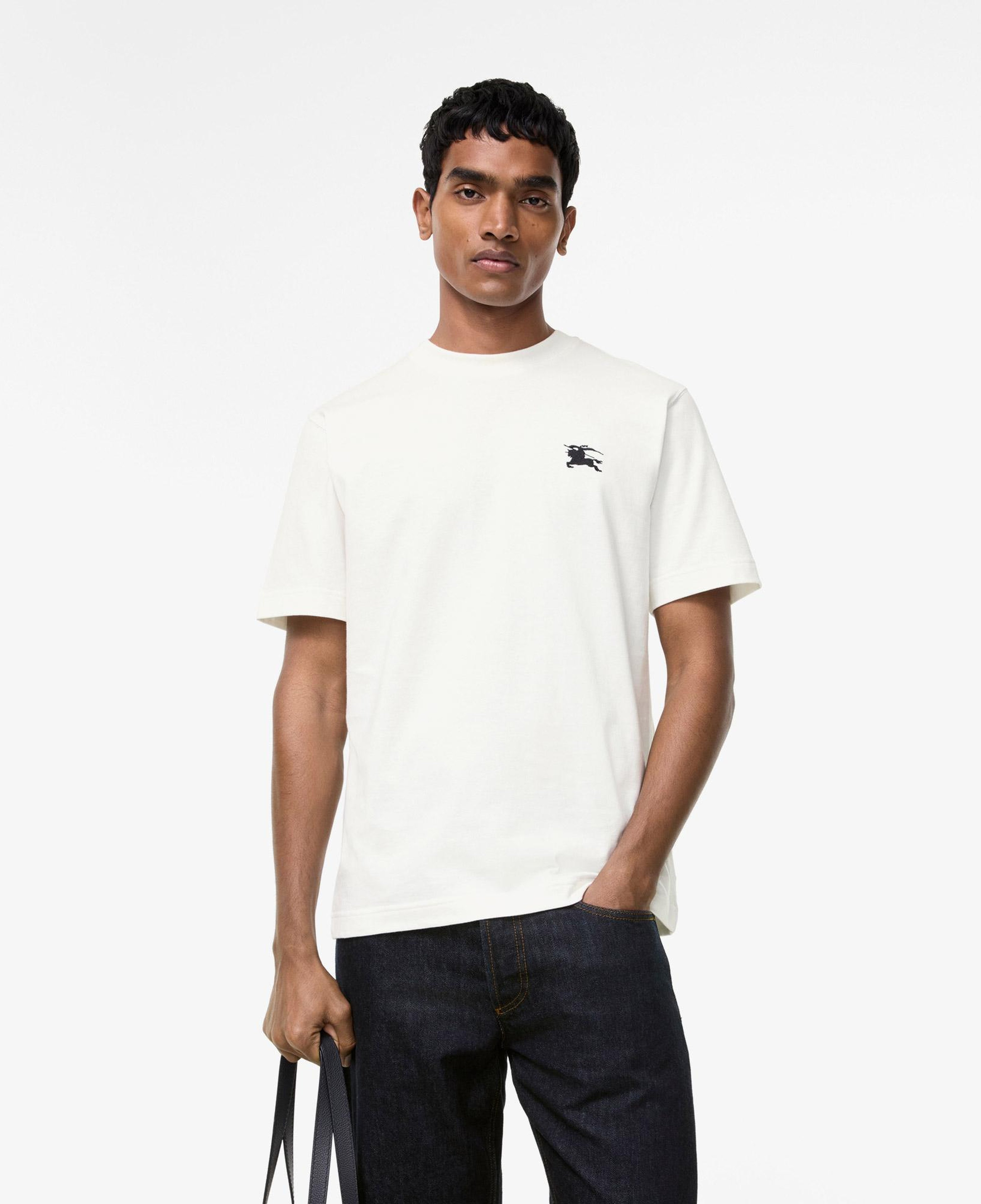Burberry Seth Bnt Erkek Beyaz T-Shirt