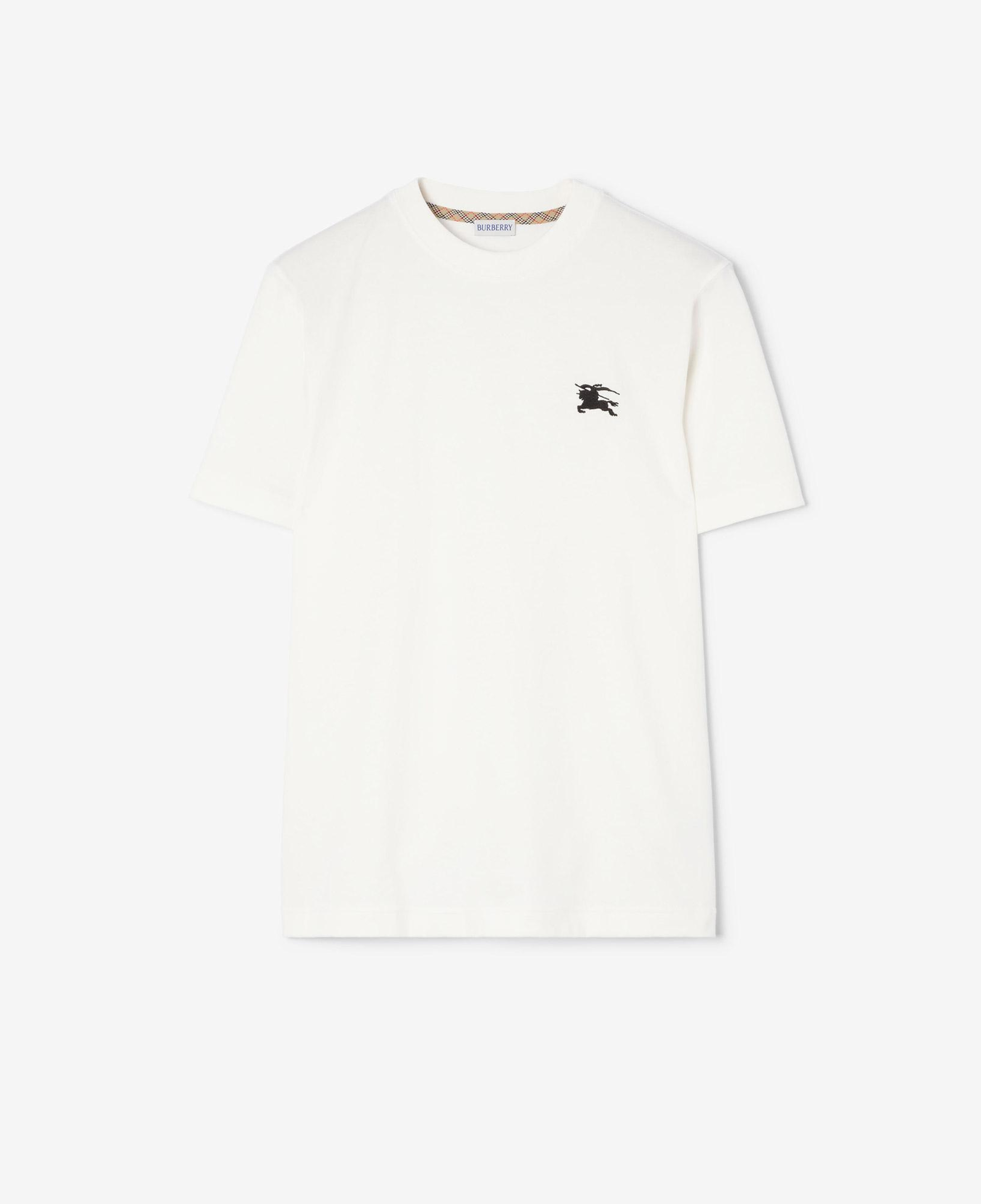 Burberry Seth Bnt Erkek Beyaz T-Shirt